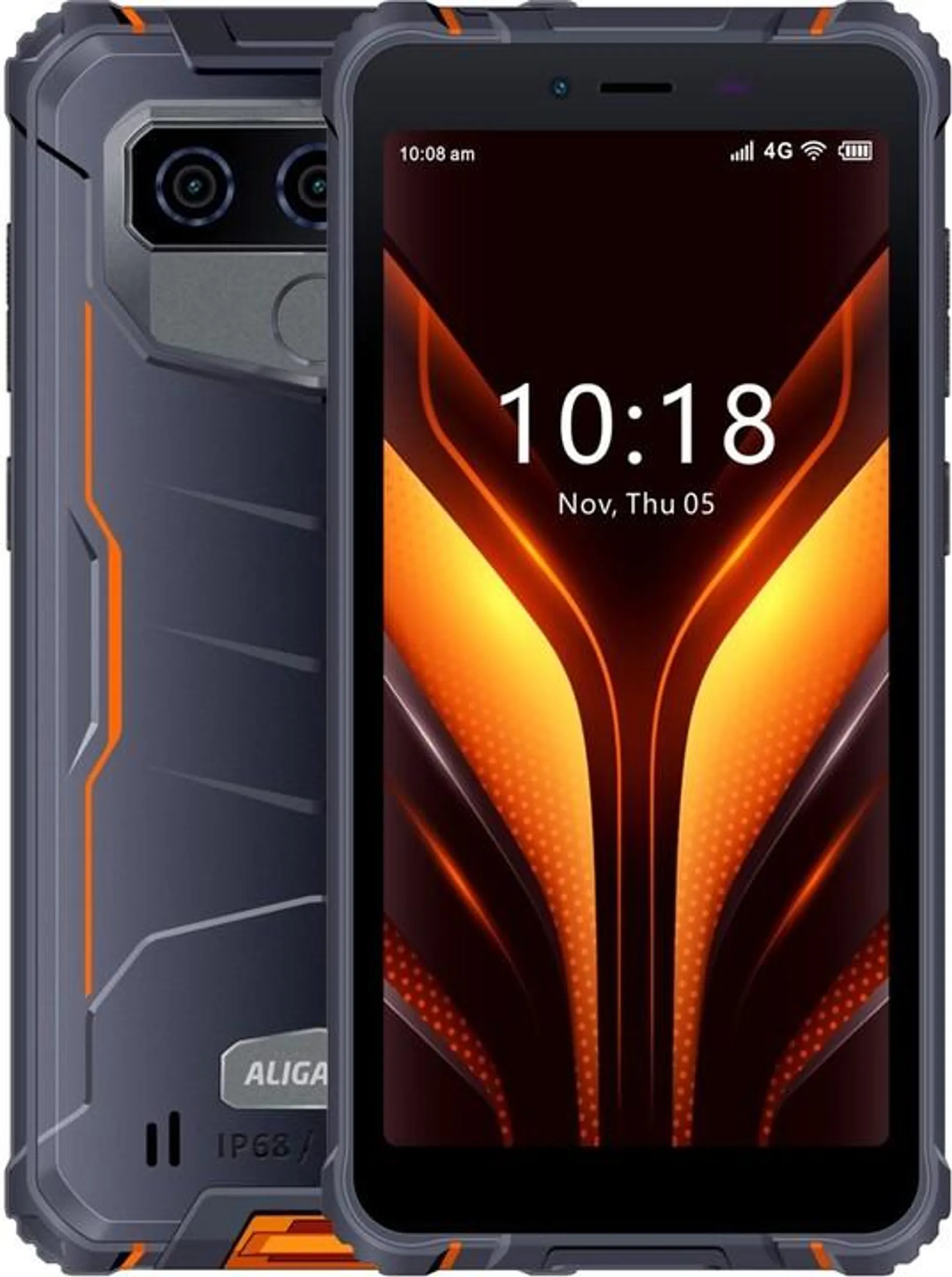 Aligator RX850 eXtremo, 4GB/64GB, Black/Orange