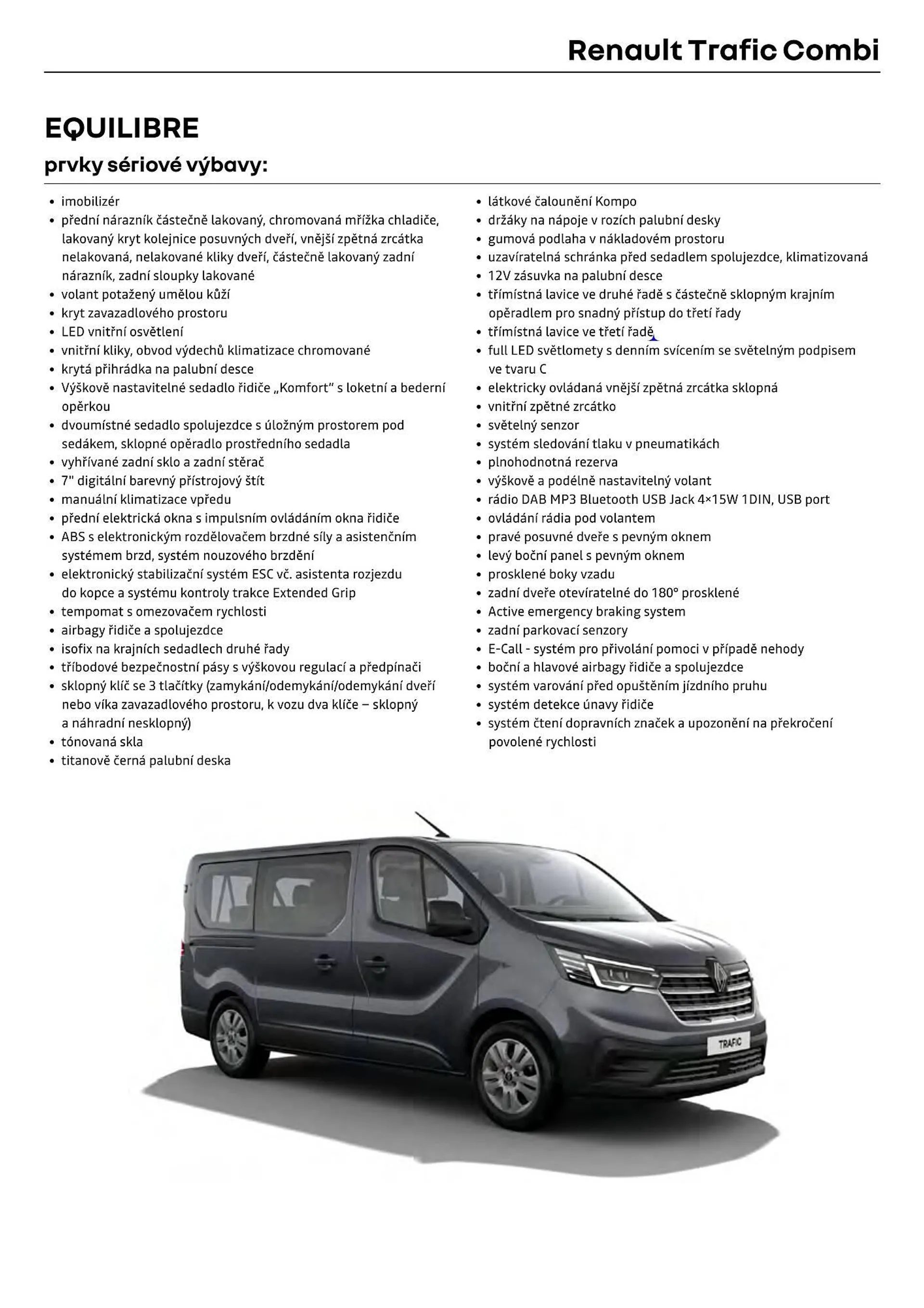 Renault Trafic Combi leták - 12. července 31. prosince 2024 - Page 3