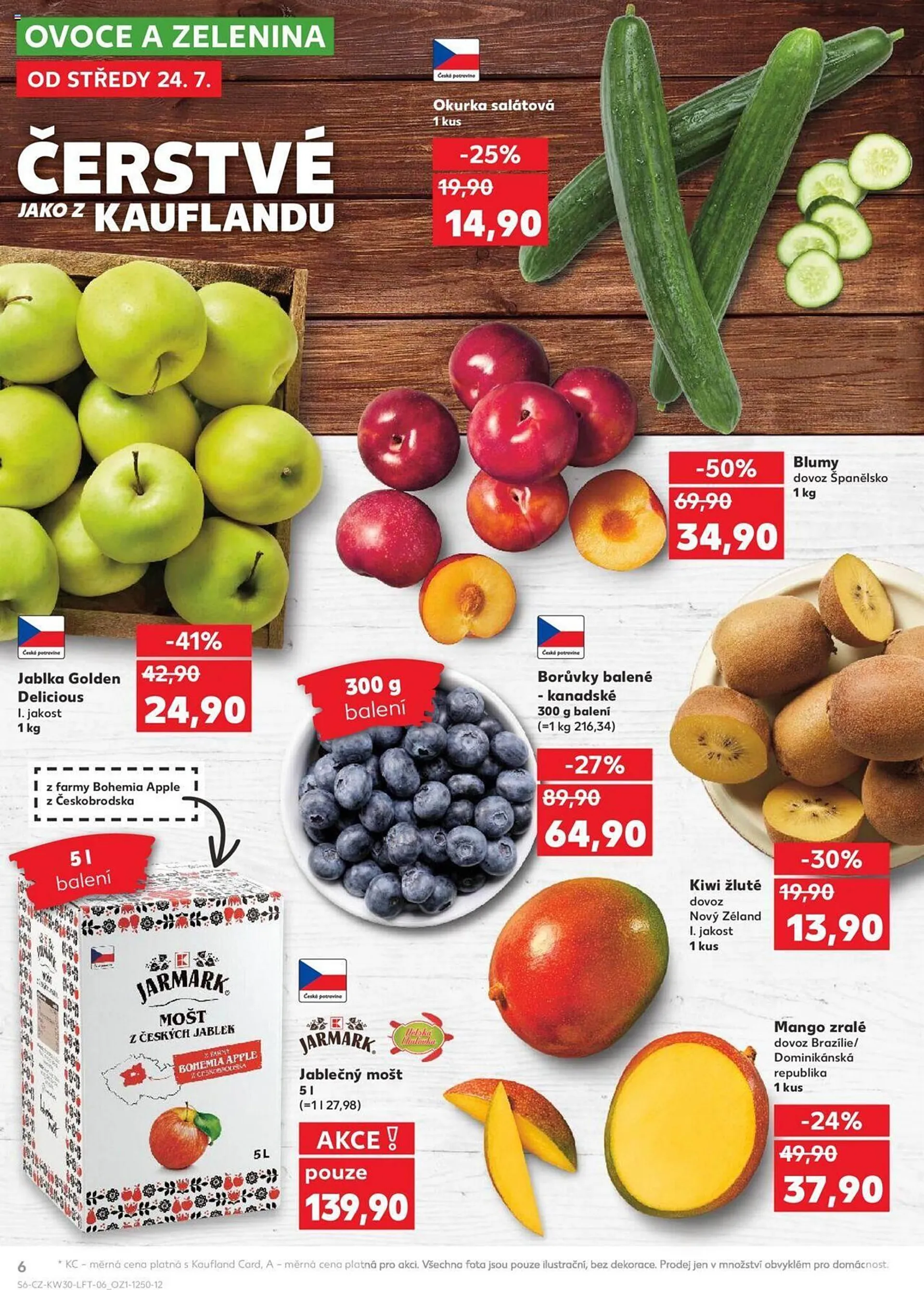 Kaufland leták - 24. července 30. července 2024 - Page 6