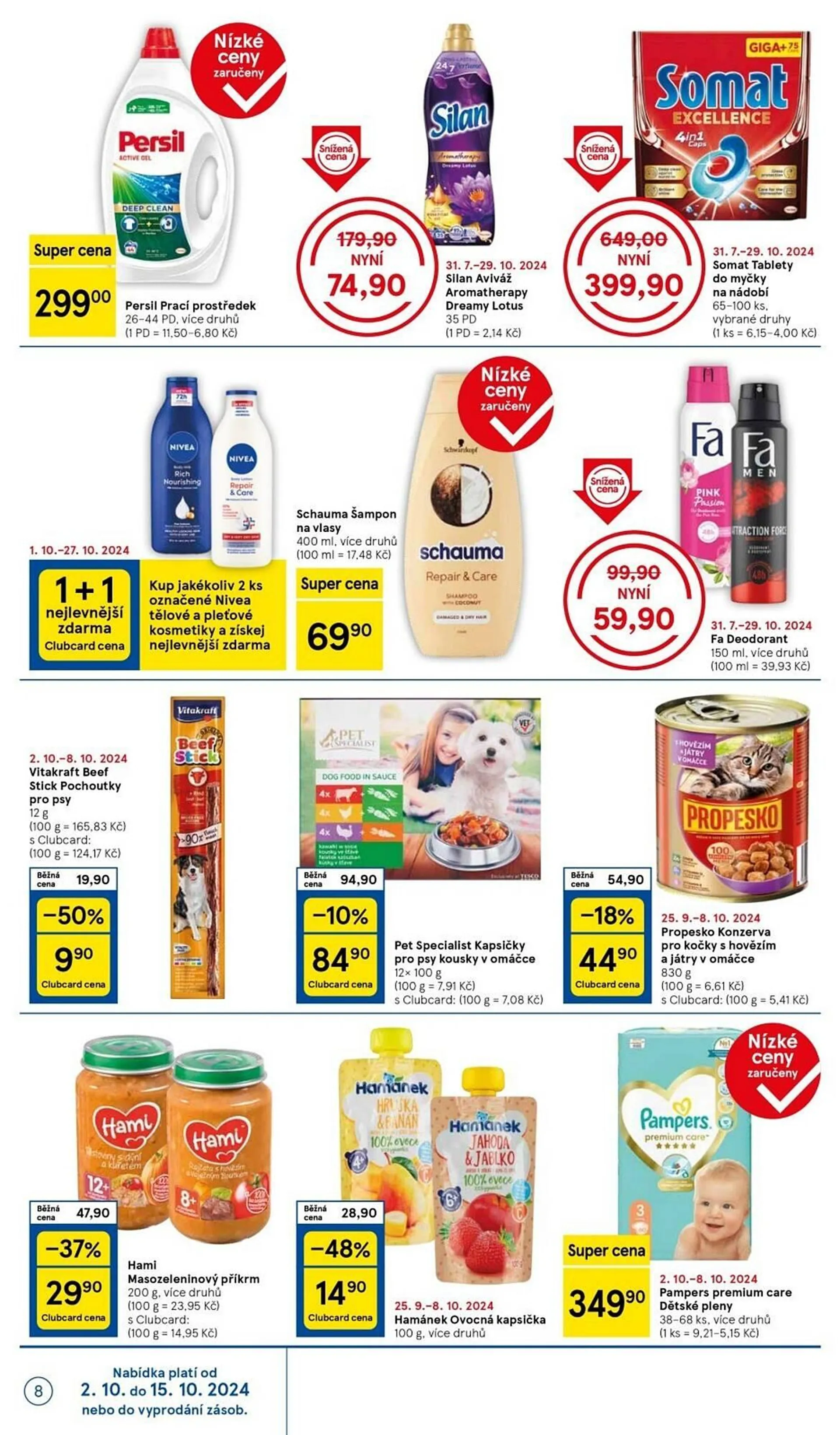 Tesco leták - 2. října 8. října 2024 - Page 8