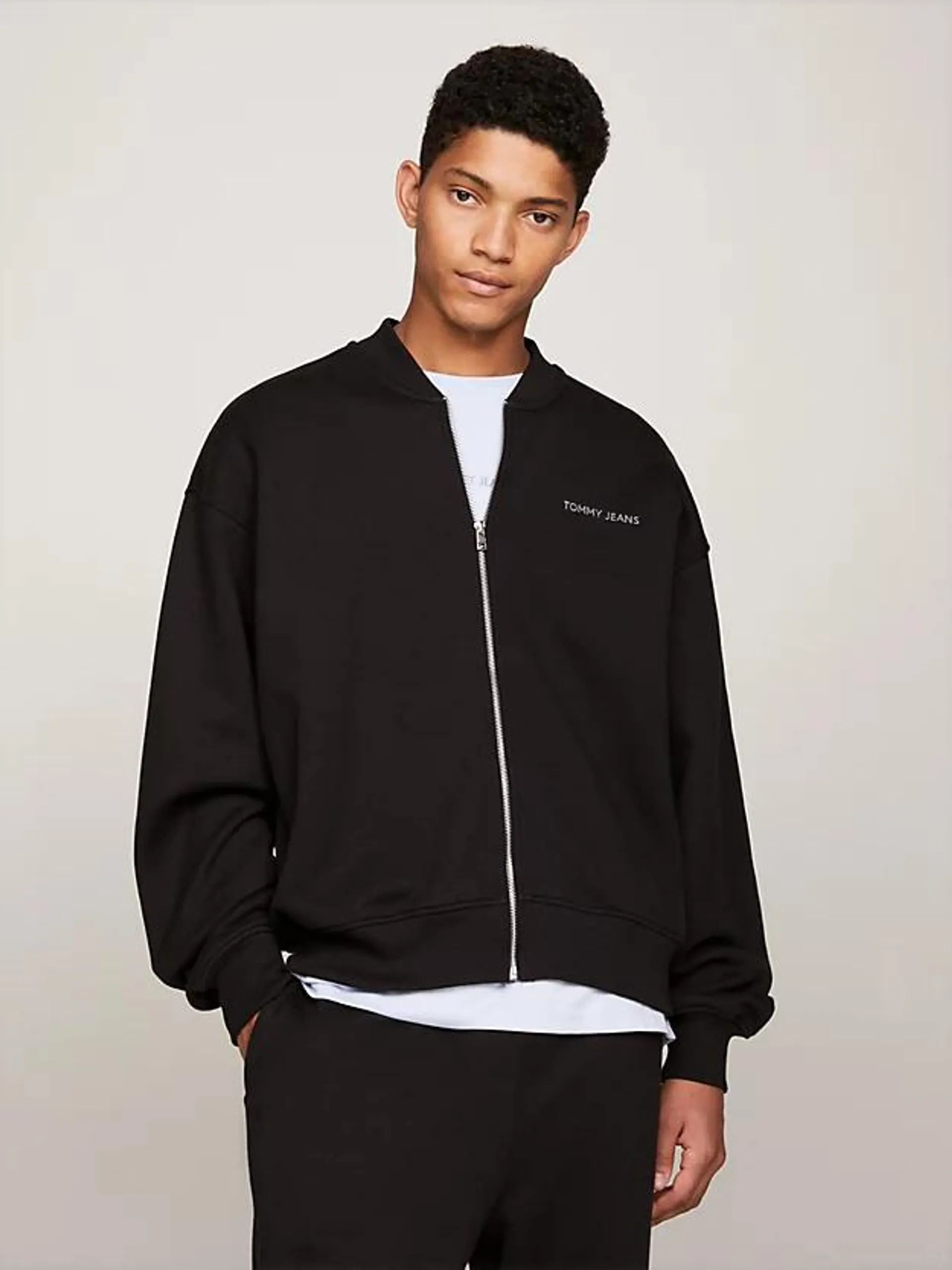 Classics Logo Boxy Bomber Jacket