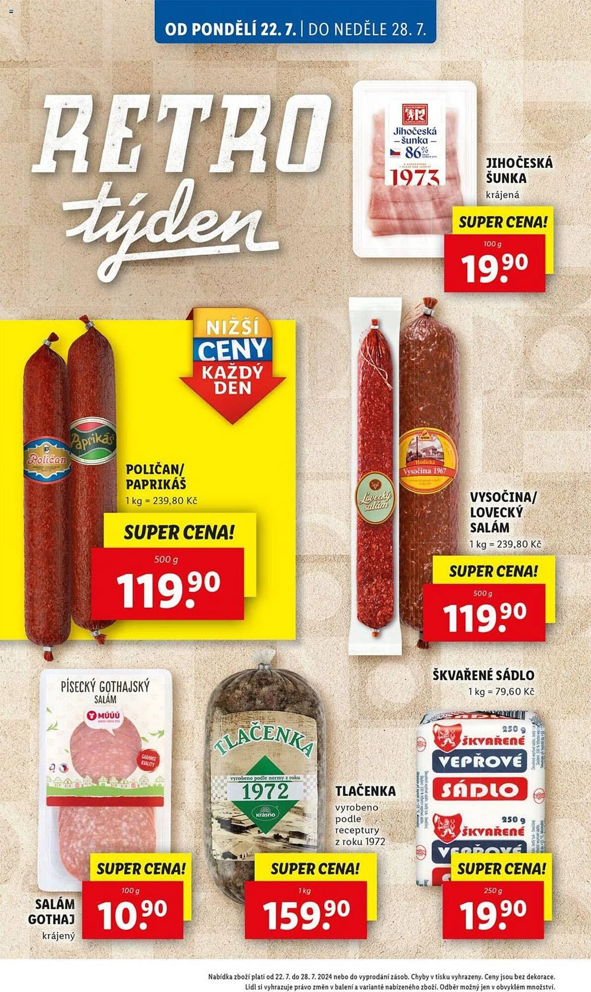 Lidl leták - 22. července 28. července 2024 - Page 18