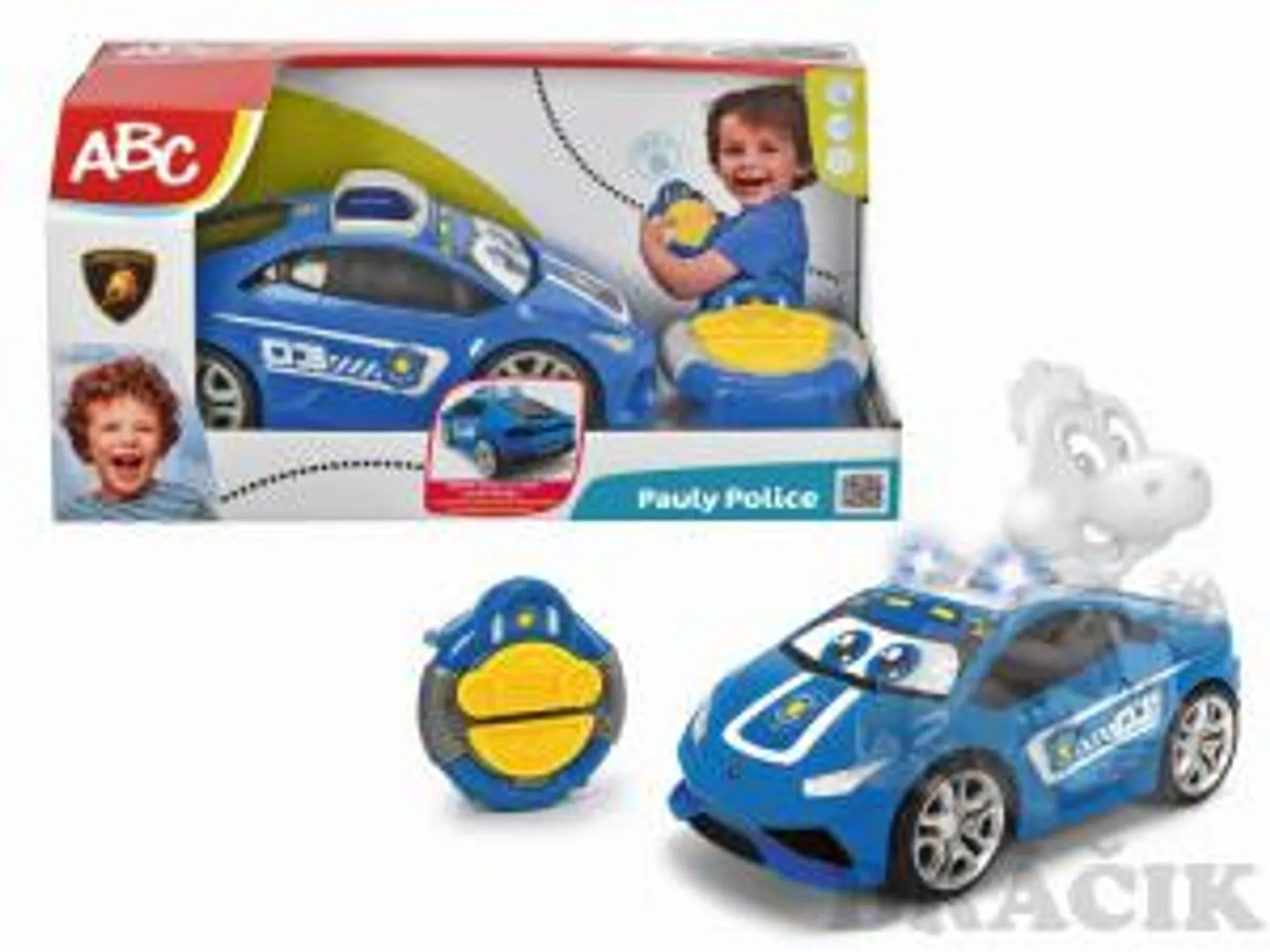 ABC- Policejní auto na ovládání