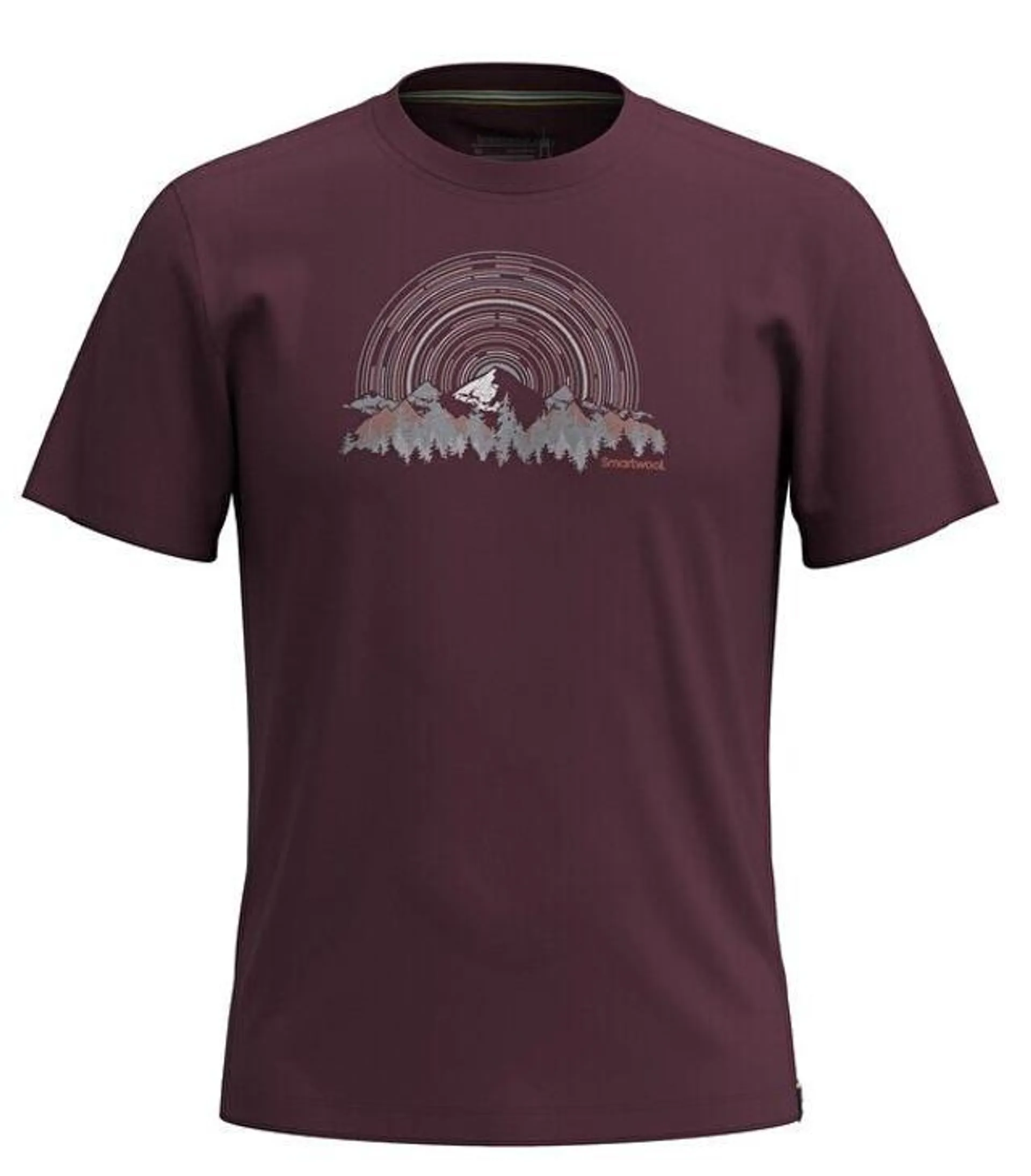 Tričko SMARTWOOL NEVER SUMMER MOUNTAIN GRAPHIC SS TEE SF Uni