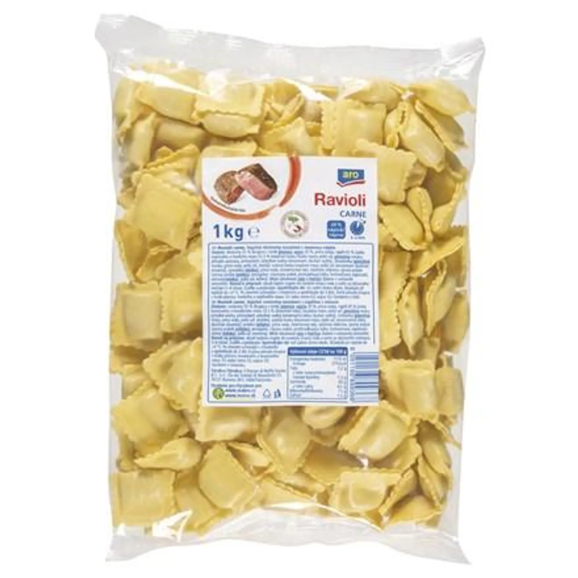 aro Ravioli Con Carne 1 kg