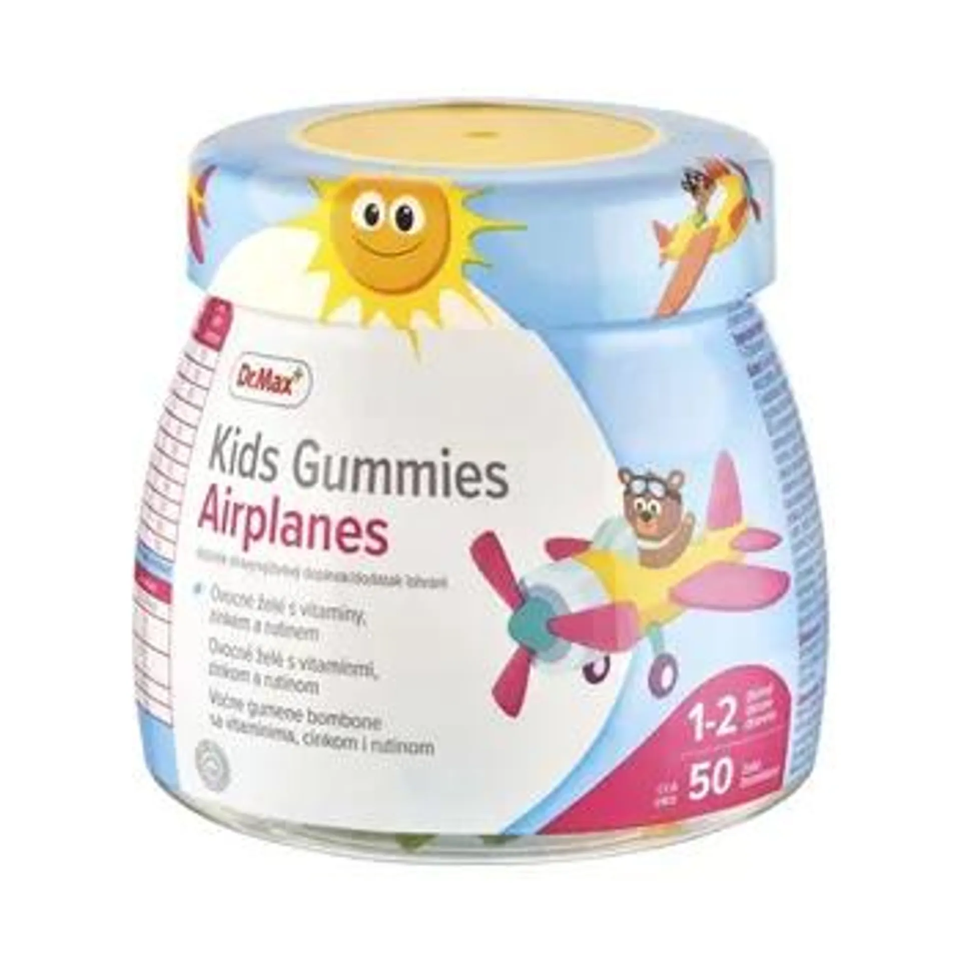 Dr. Max Kids Gummies Airplanes 225 g 50 ks