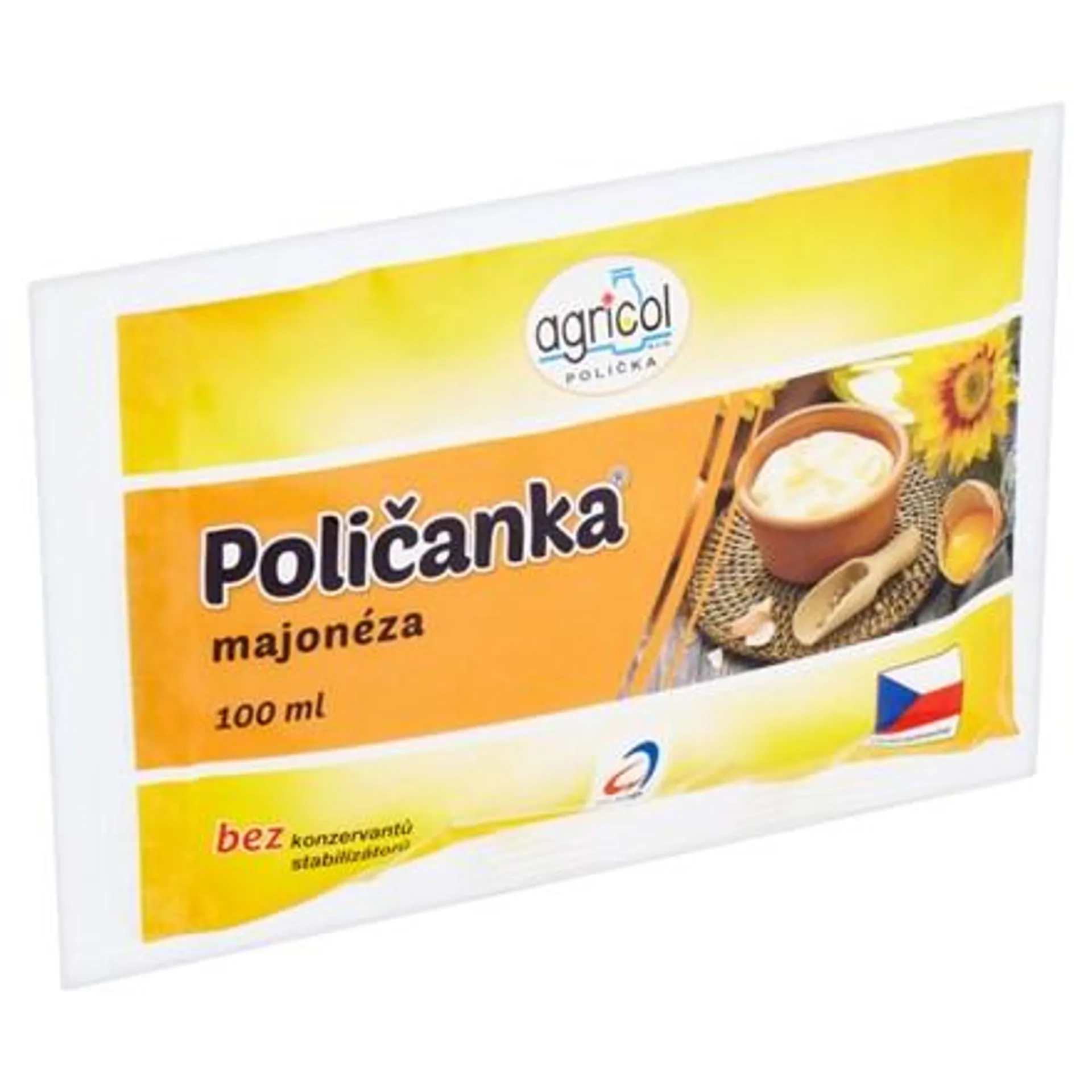 agricol Poličanka majonéza chlaz. 20 x 100 ml