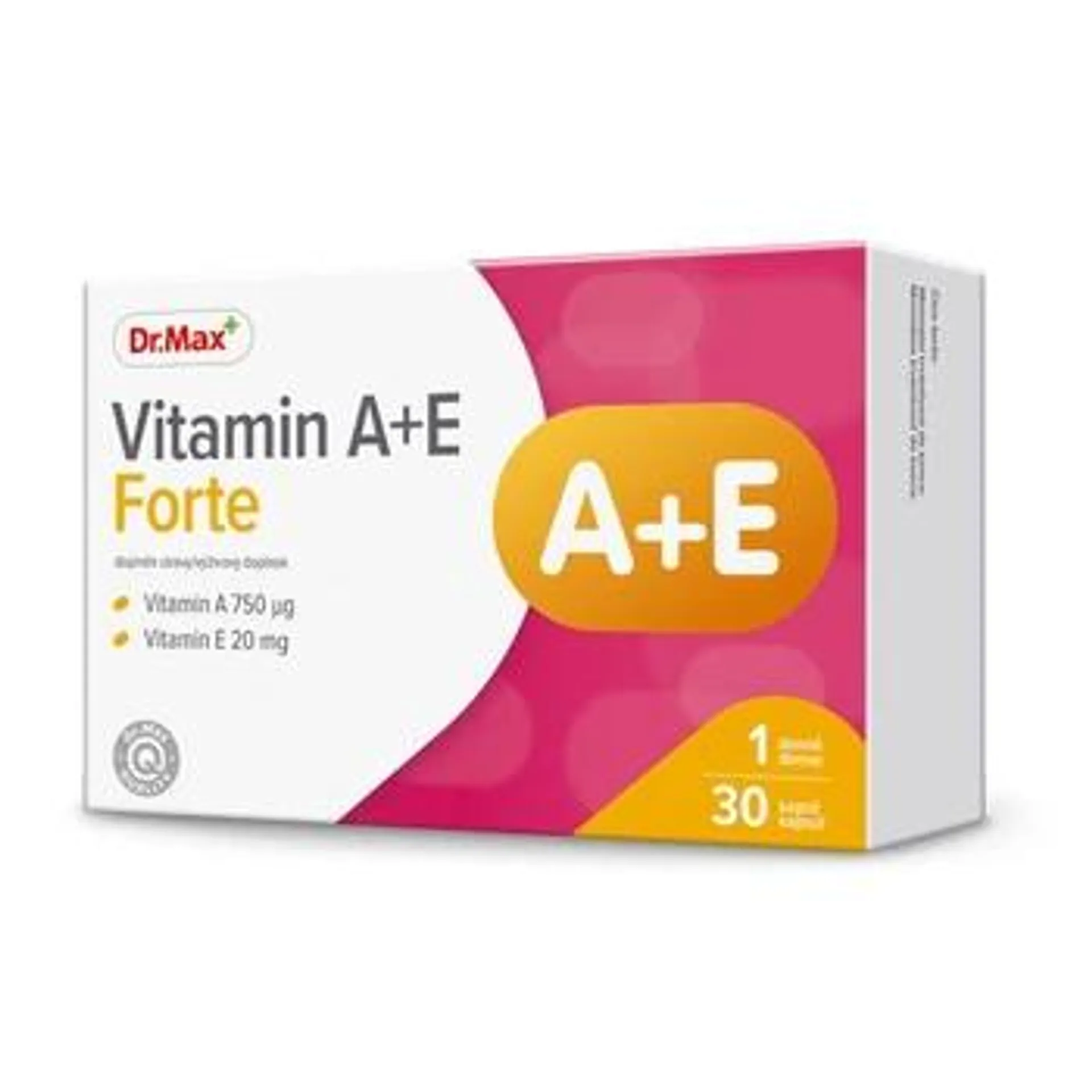 Dr. Max Vitamin A + E Forte 30 kapslí