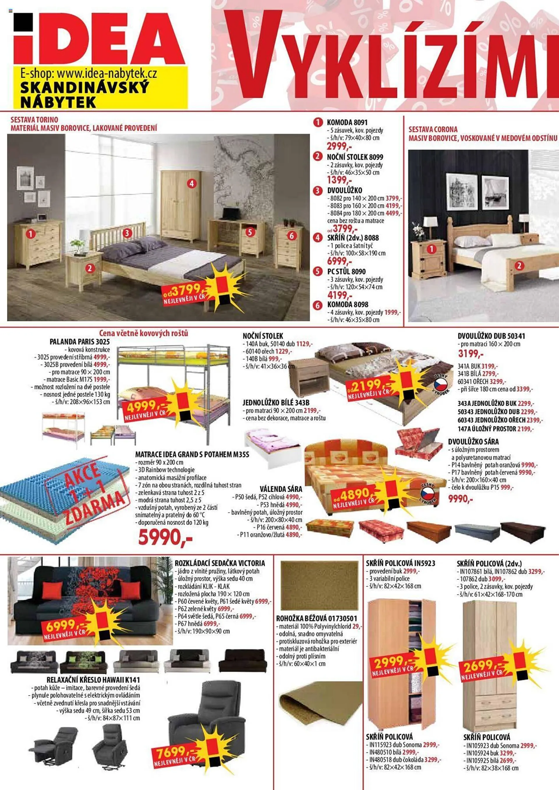 IDEA nábytek leták - 1. října 14. října 2024 - Page 2