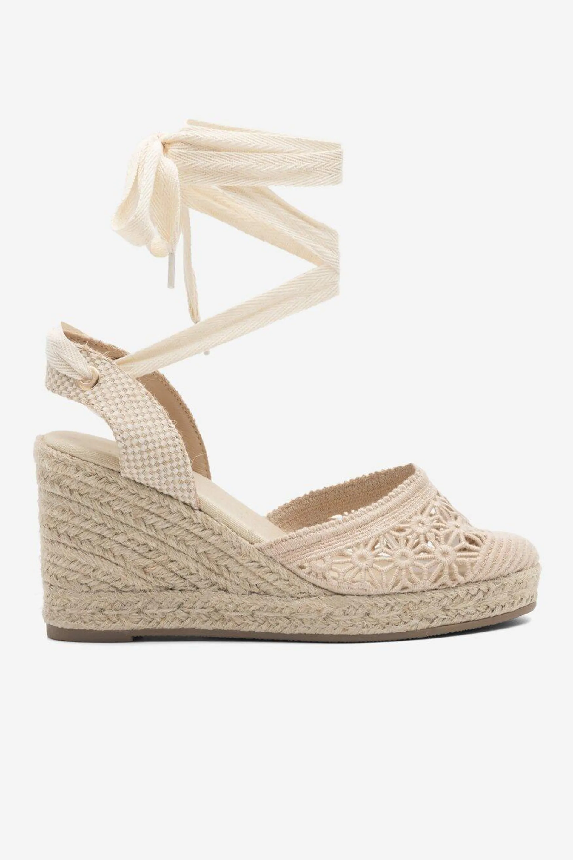 Espadrilky DeeZee BÉŽOVÁ