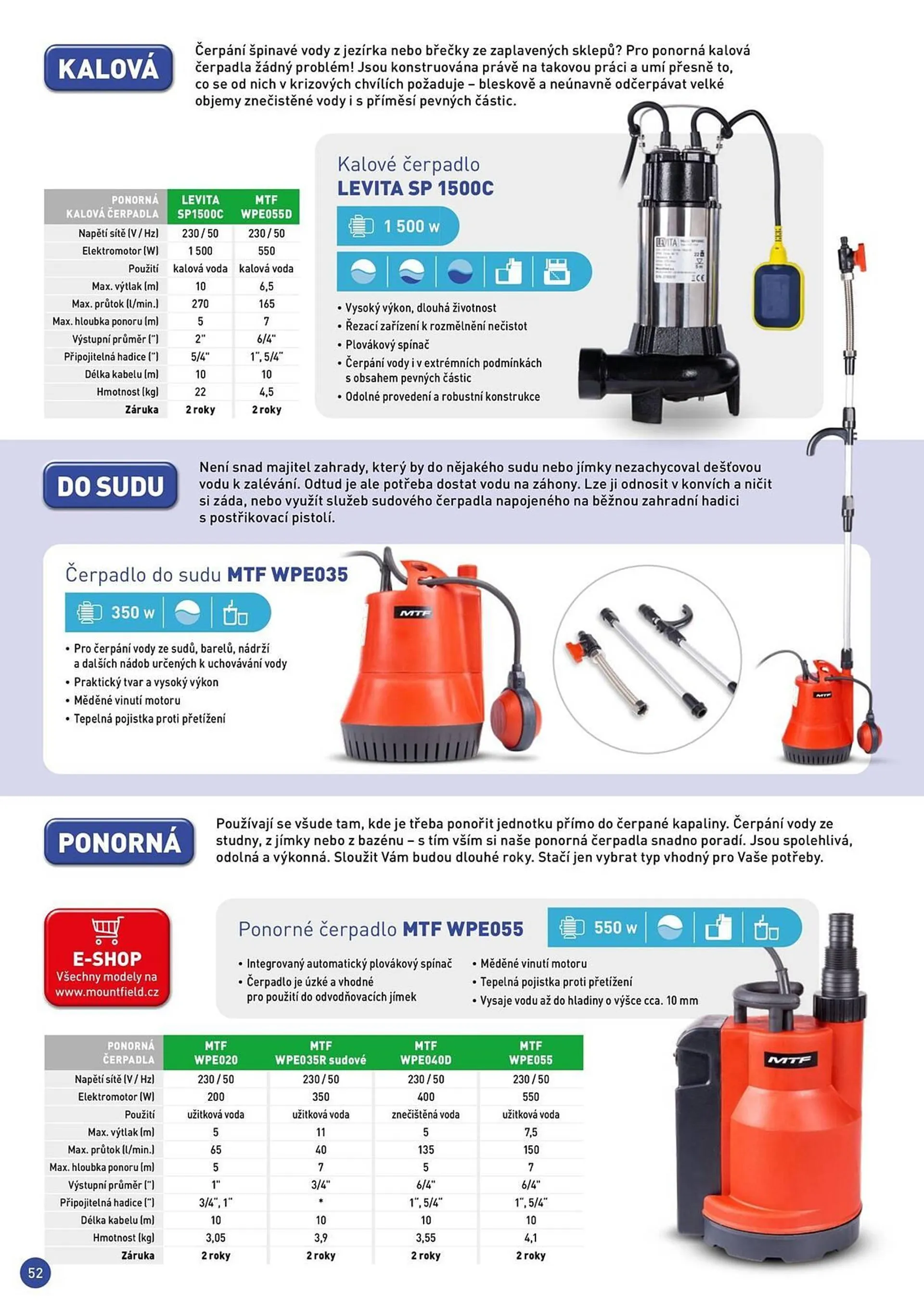 Mountfield leták - 18. dubna 31. prosince 2024 - Page 52