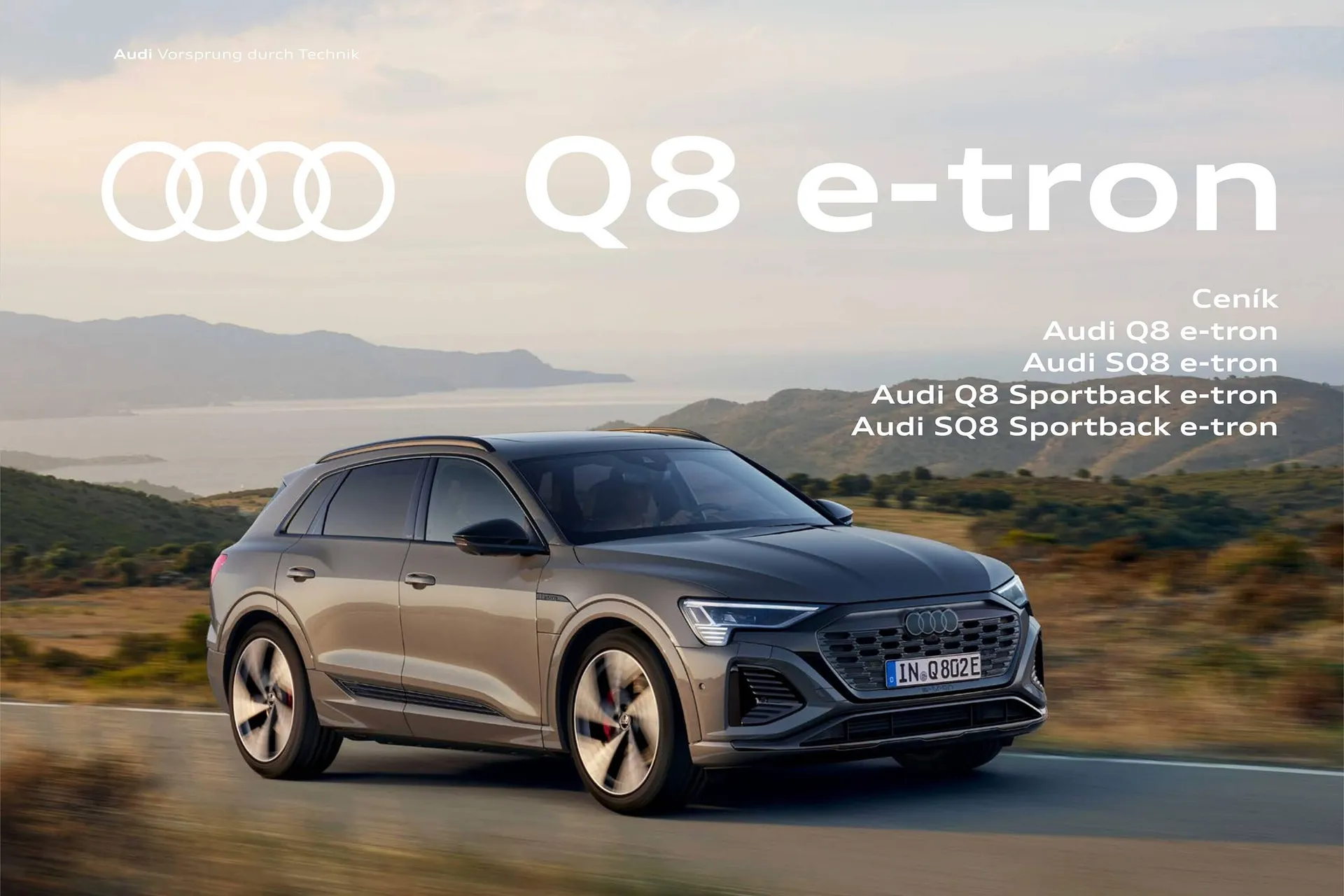 Audi Q8 e-tron leták - 1