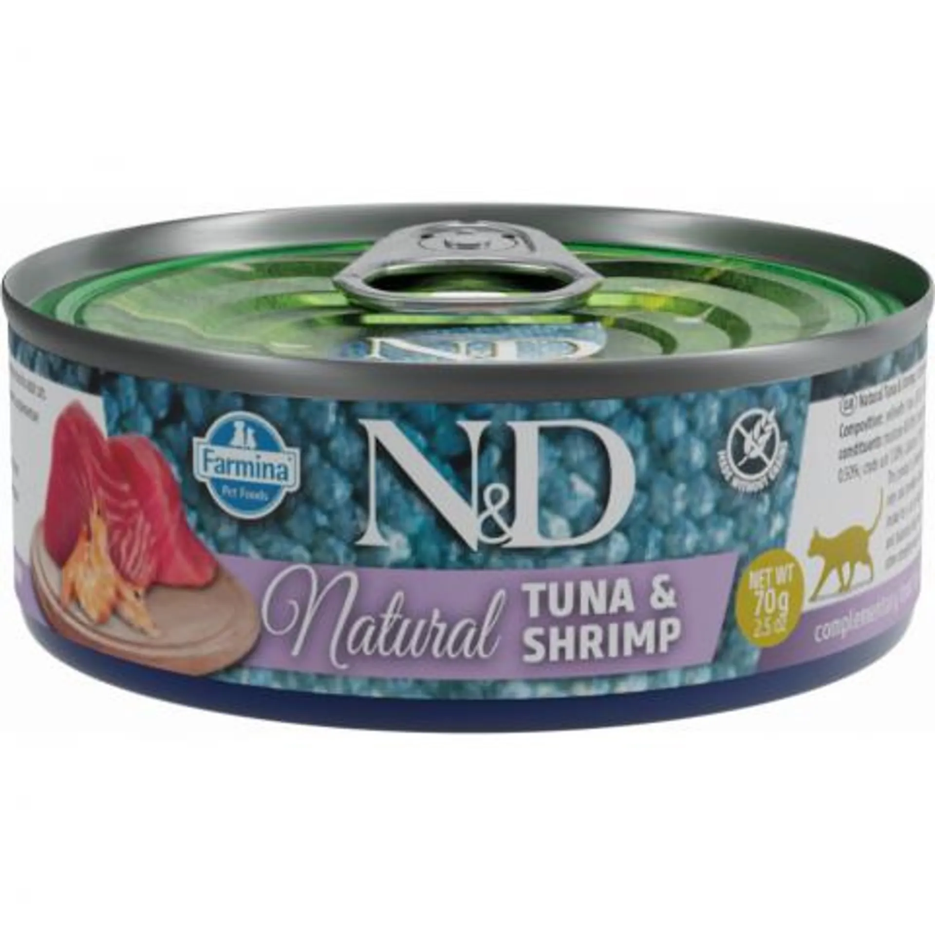 Konzerva N&D Natural Tuna&Shrimp 70g