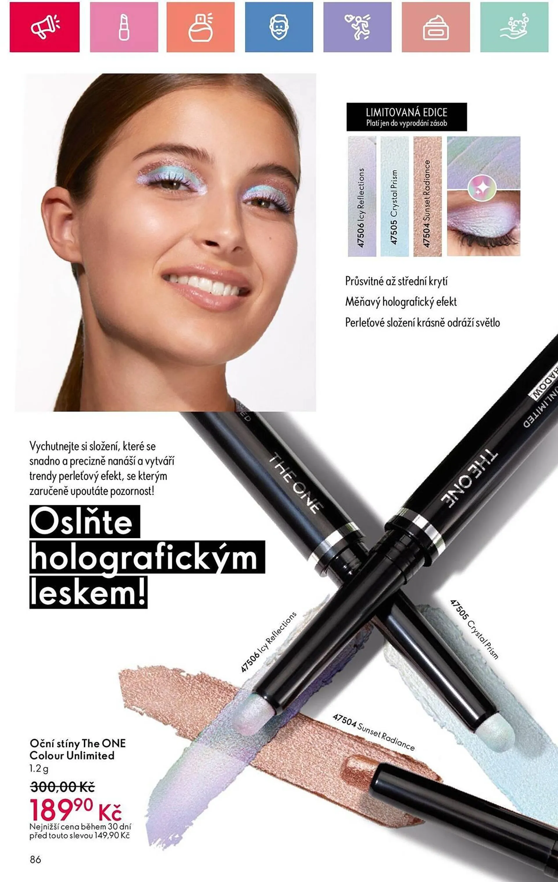 Oriflame leták - 29. prosince 12. ledna 2025 - Page 86