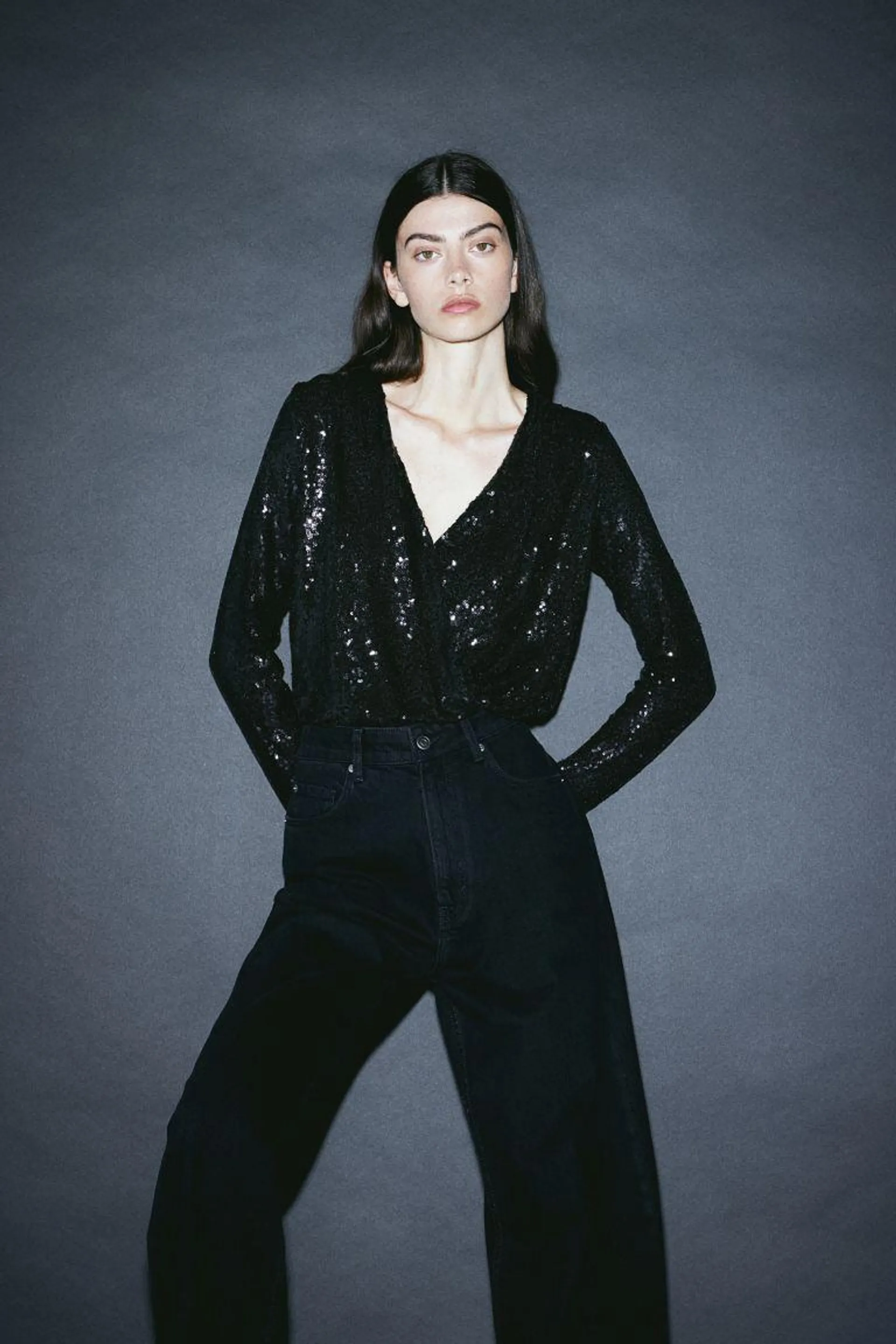 Sequined body