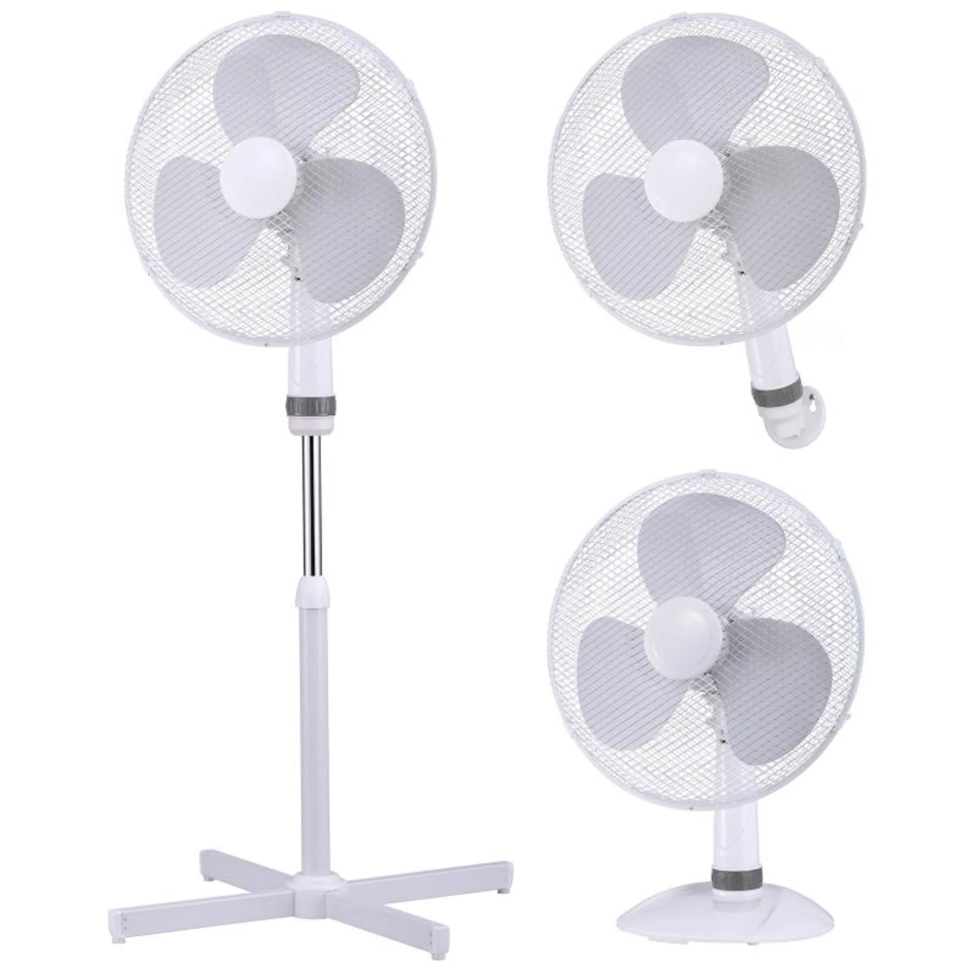 Ventilátor Professor ST405 3v1 stolní/stojanový/nástěnný 40 cm