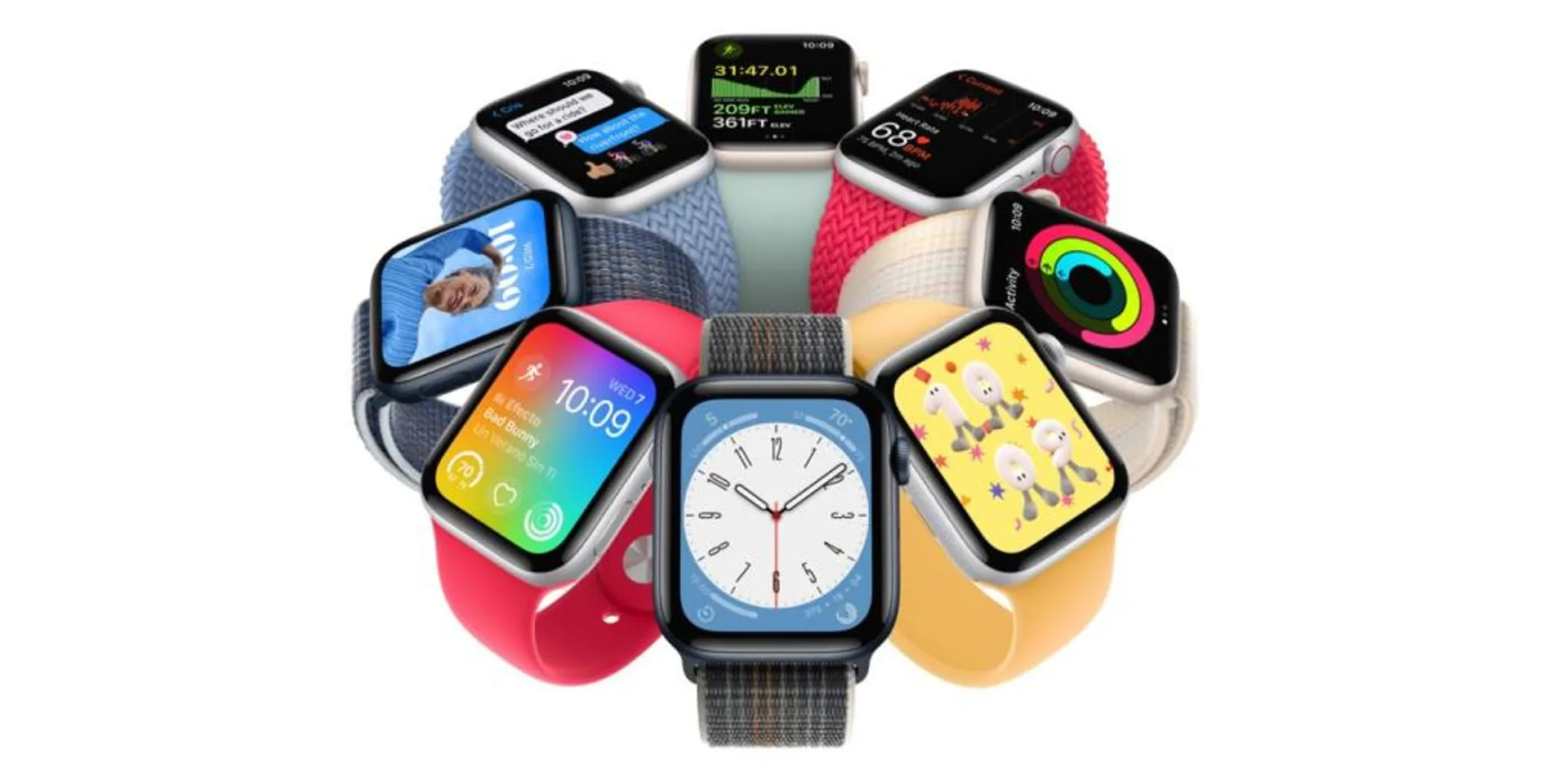 Apple Watch SE (2023) Cellular 44mm hliníkové pouzdro