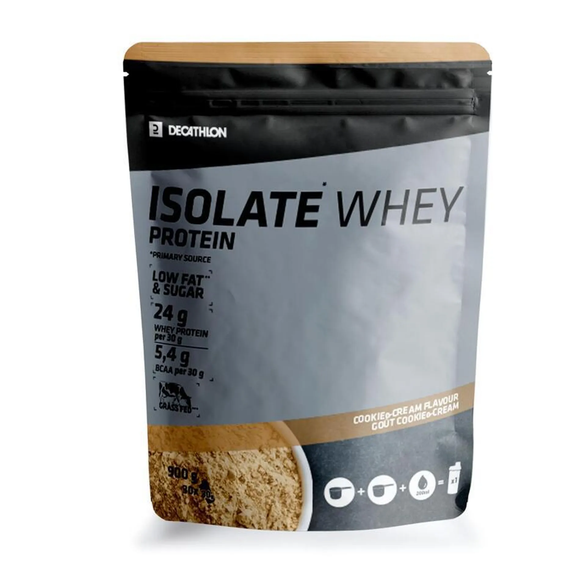 Proteinový nápoj Whey Isolate Cookies and Cream 900 g