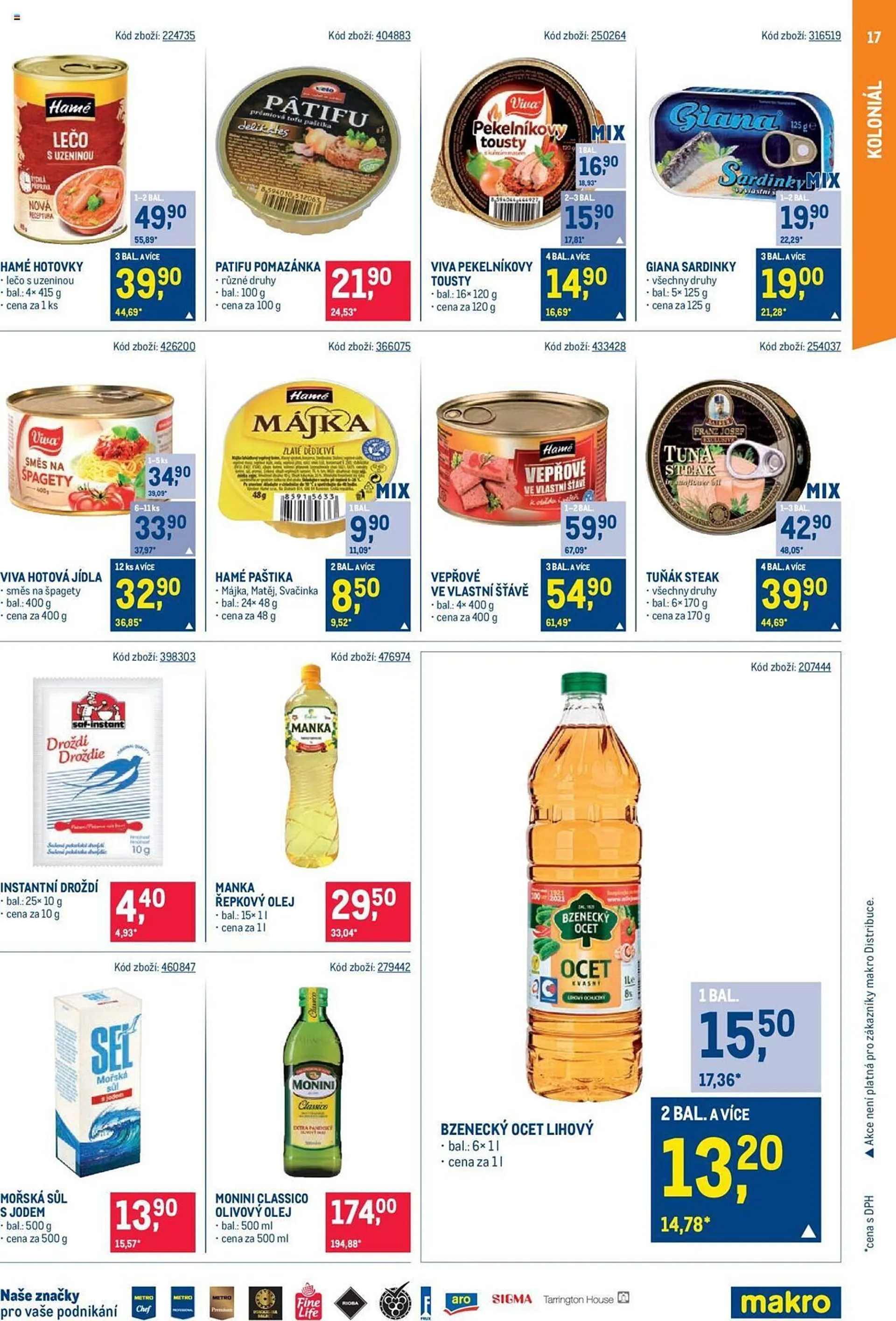 Makro leták - 25. září 8. října 2024 - Page 17