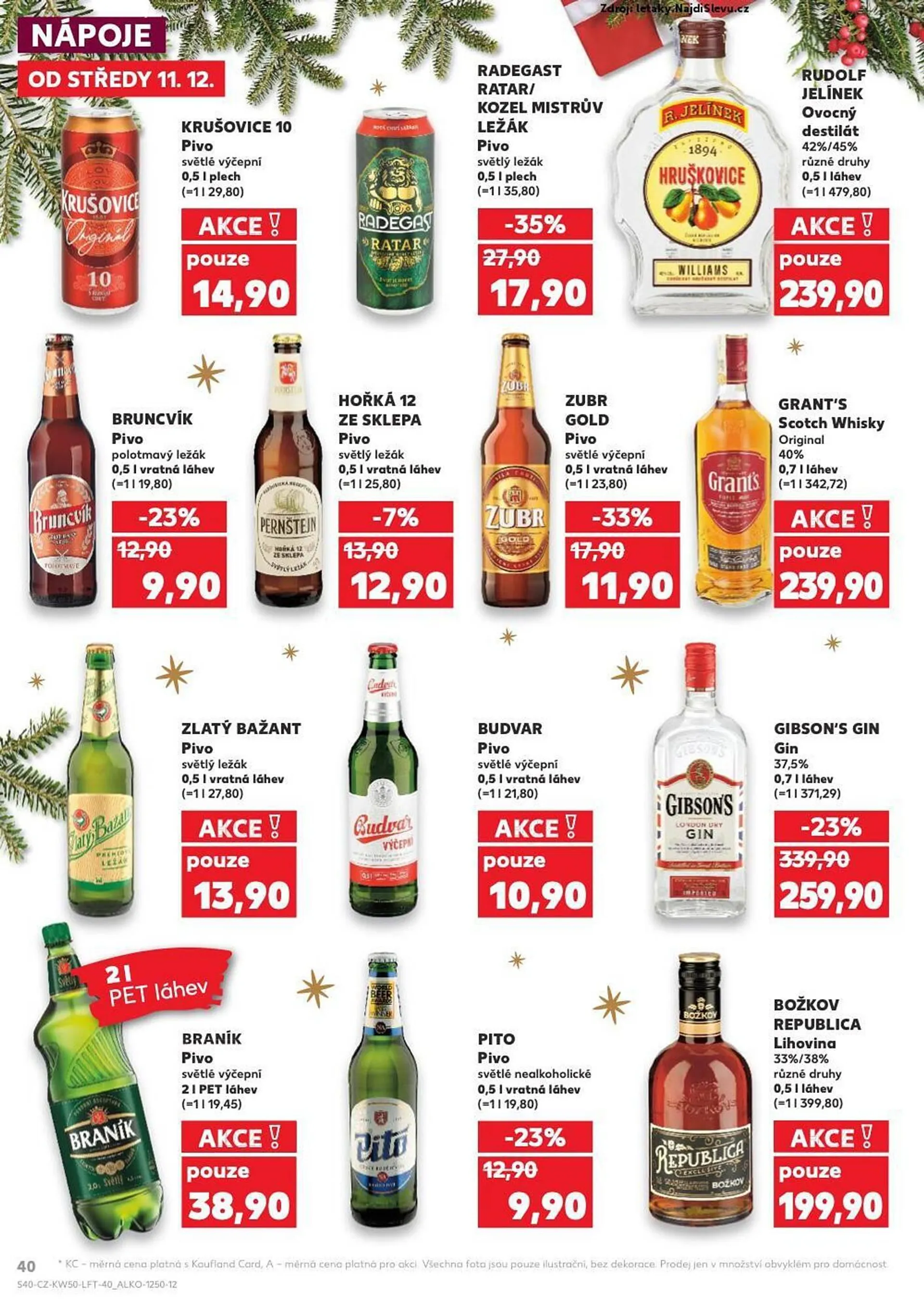 Kaufland leták - 11. prosince 17. prosince 2024 - Page 40