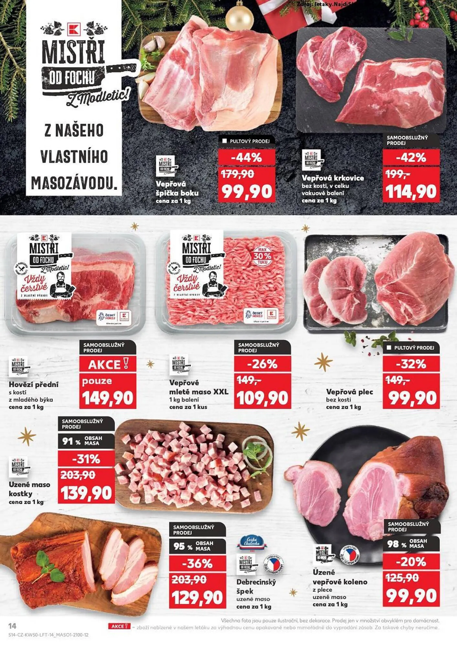 Kaufland leták - 11. prosince 17. prosince 2024 - Page 14