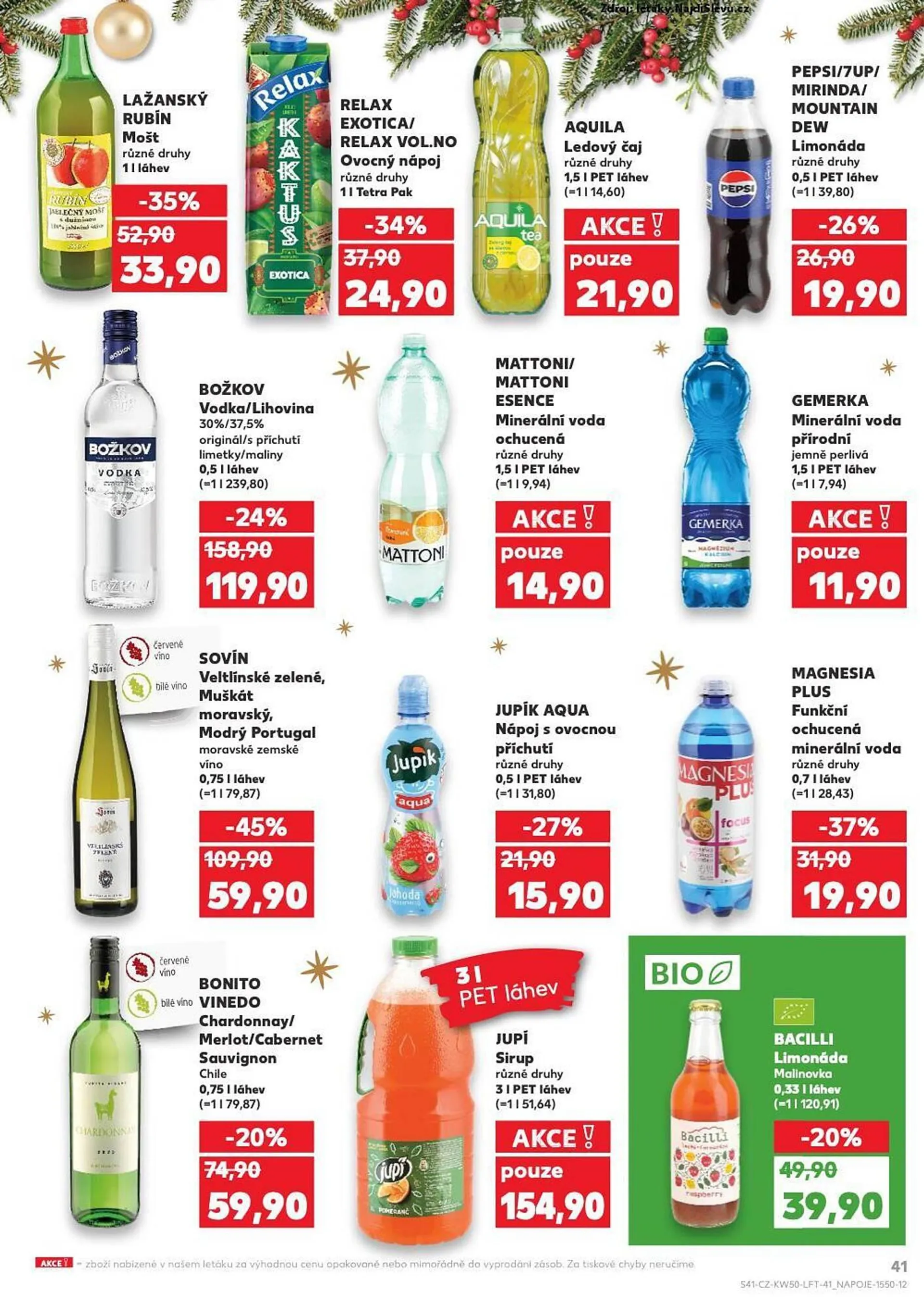 Kaufland leták - 11. prosince 17. prosince 2024 - Page 41