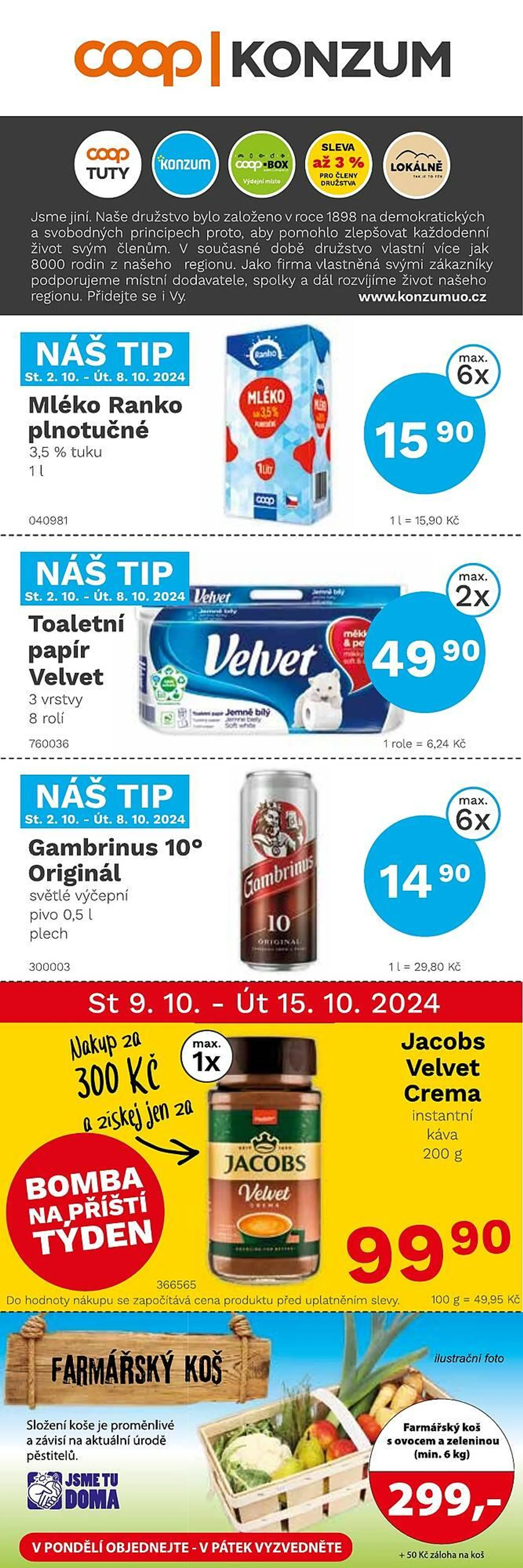 Konzum leták - 1