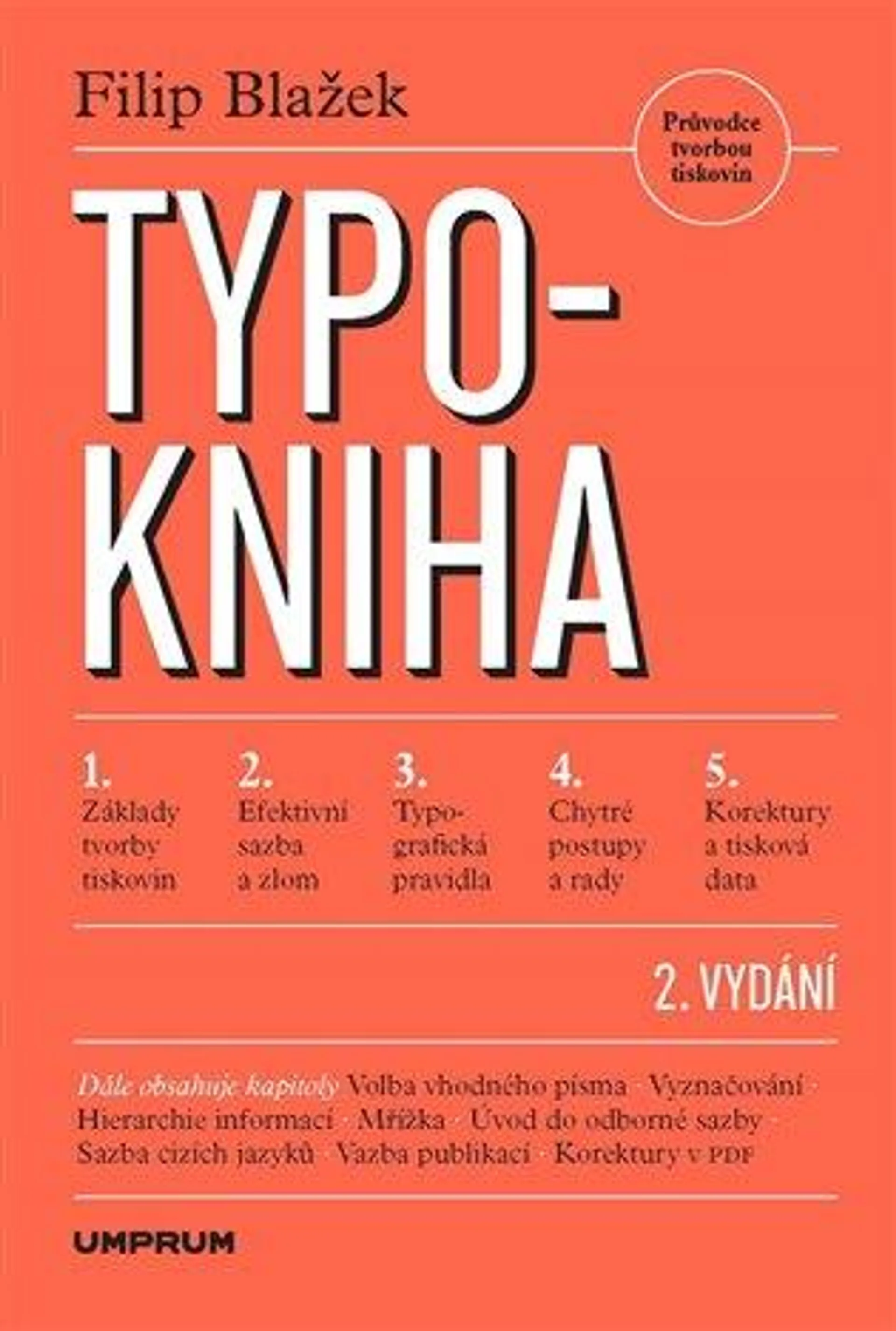 Typokniha: Průvodce tvorbou tiskovin