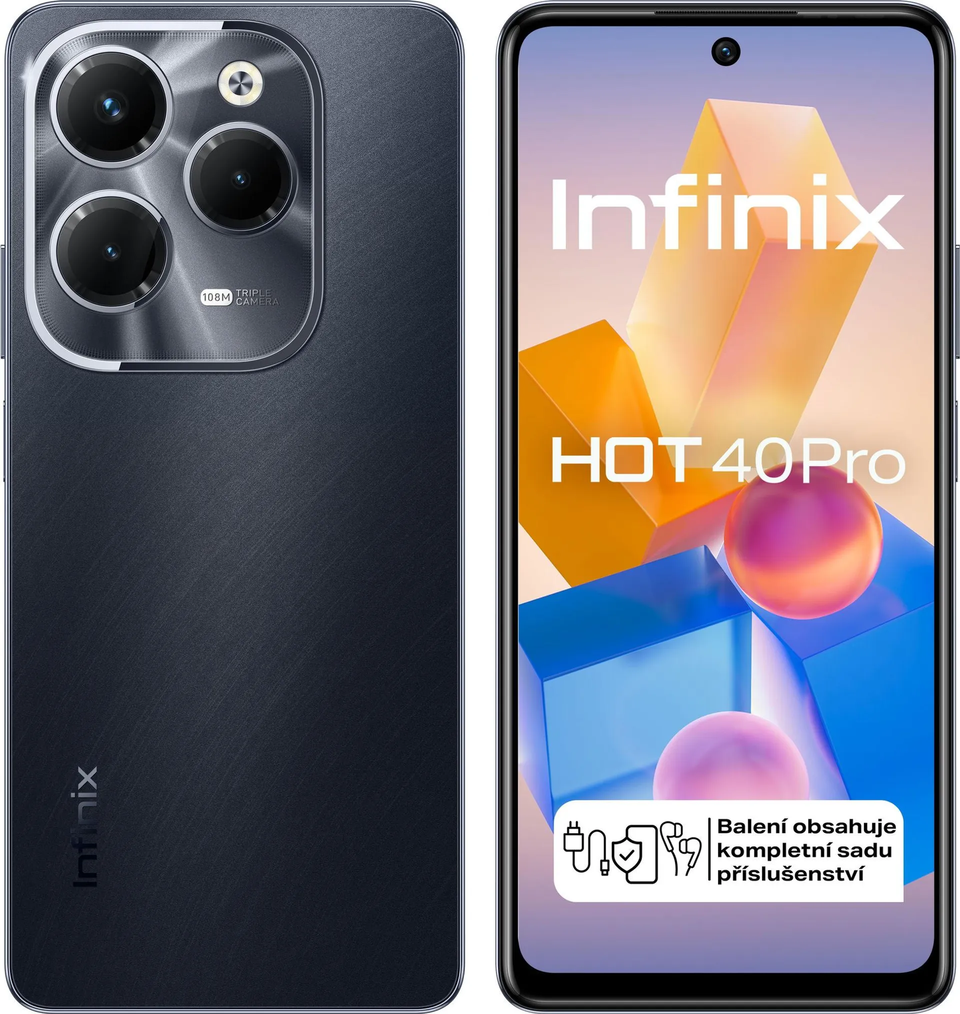 Infinix Hot 40 Pro 8GB/256GB černý