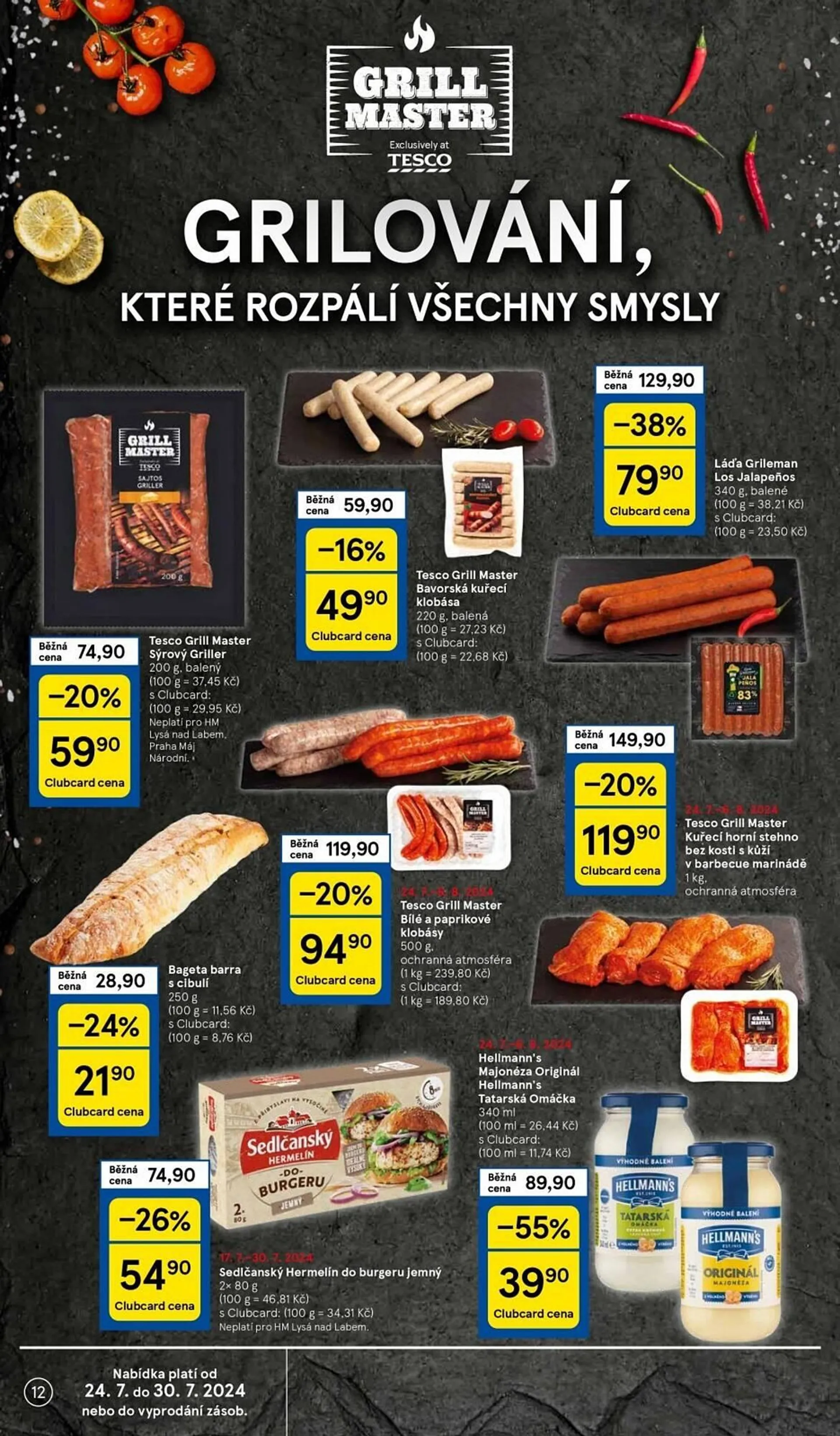 Tesco leták - 24. července 30. července 2024 - Page 12