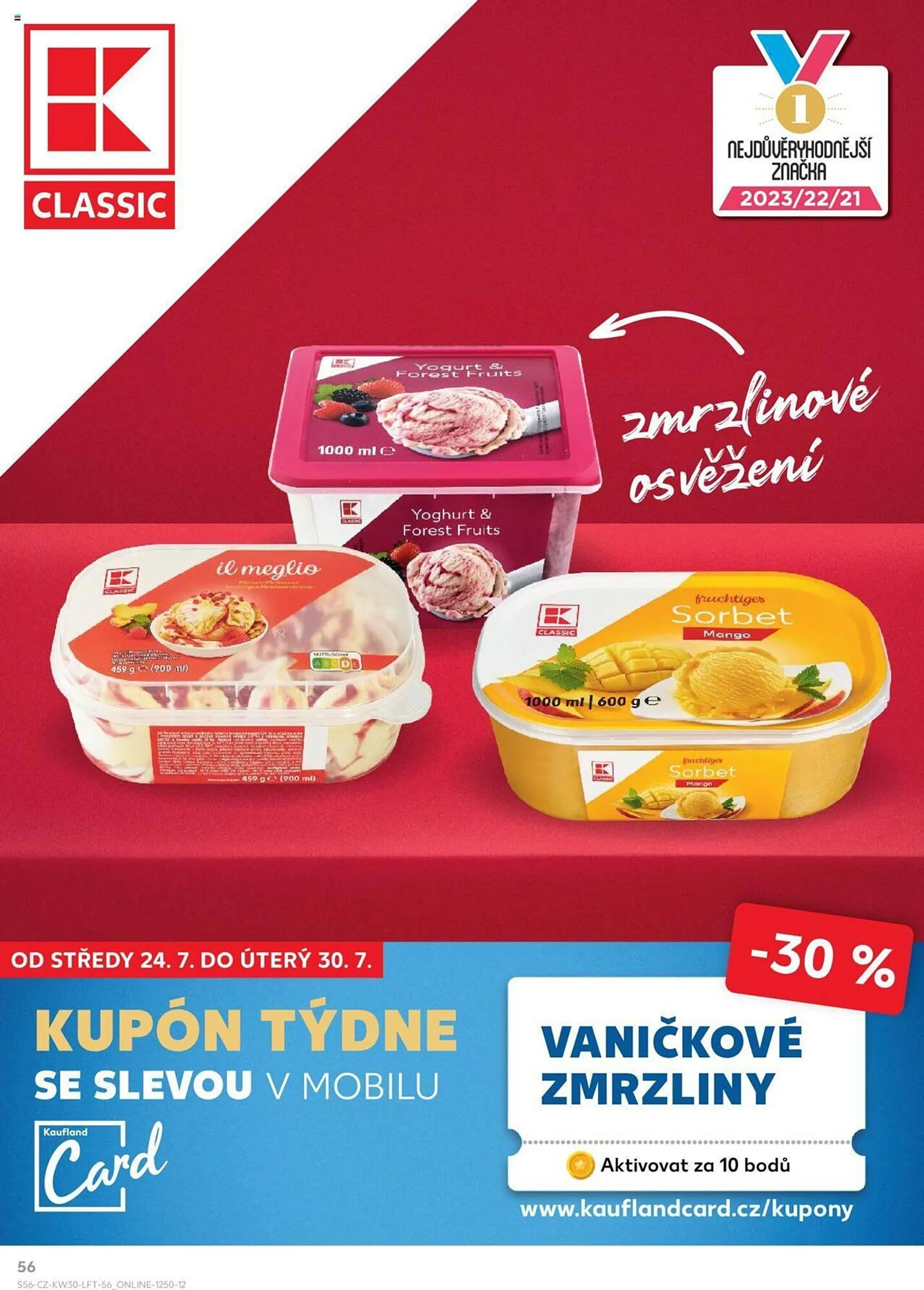 Kaufland leták - 24. července 30. července 2024 - Page 56