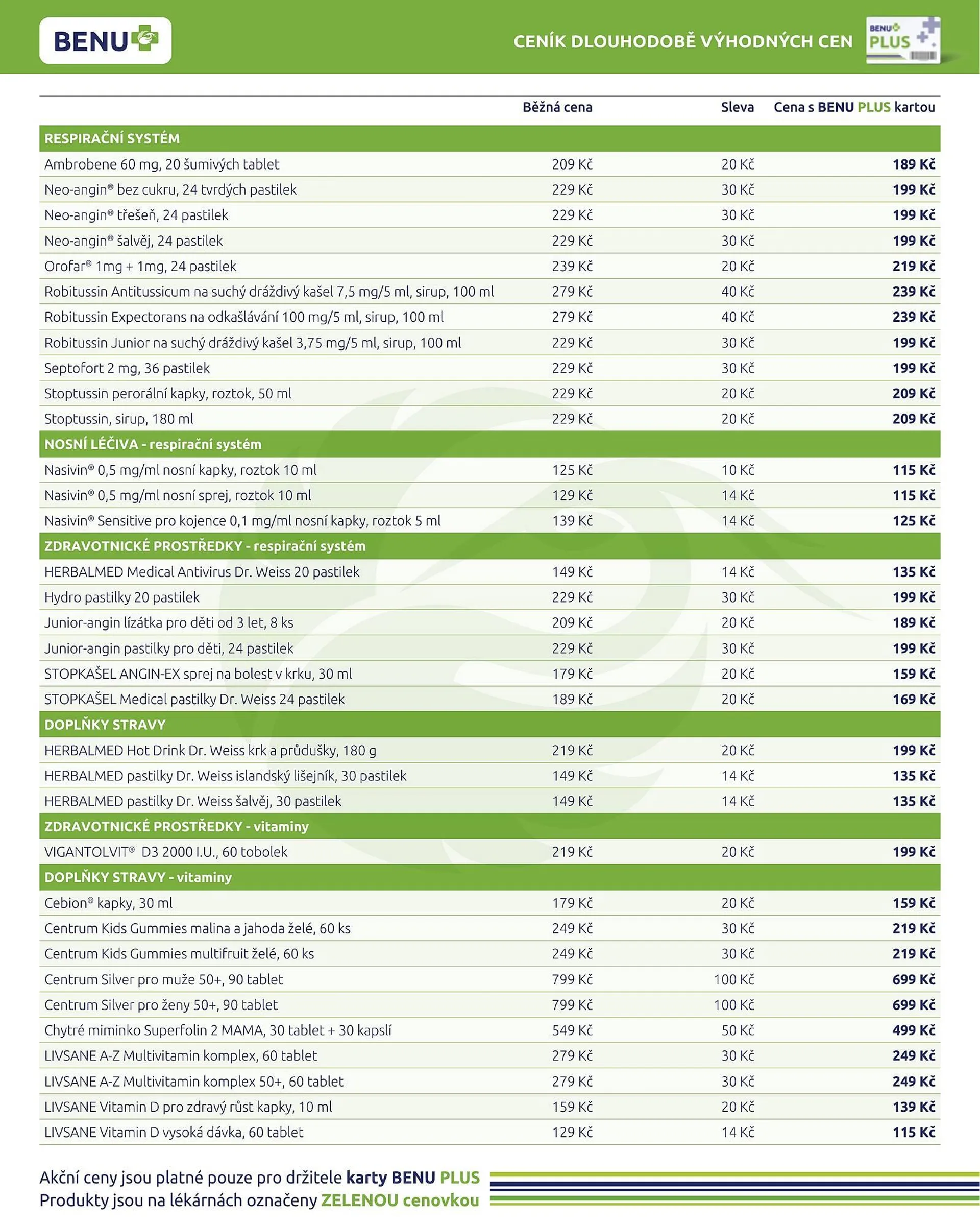 Benu leták - 1. října 31. října 2024 - Page 10