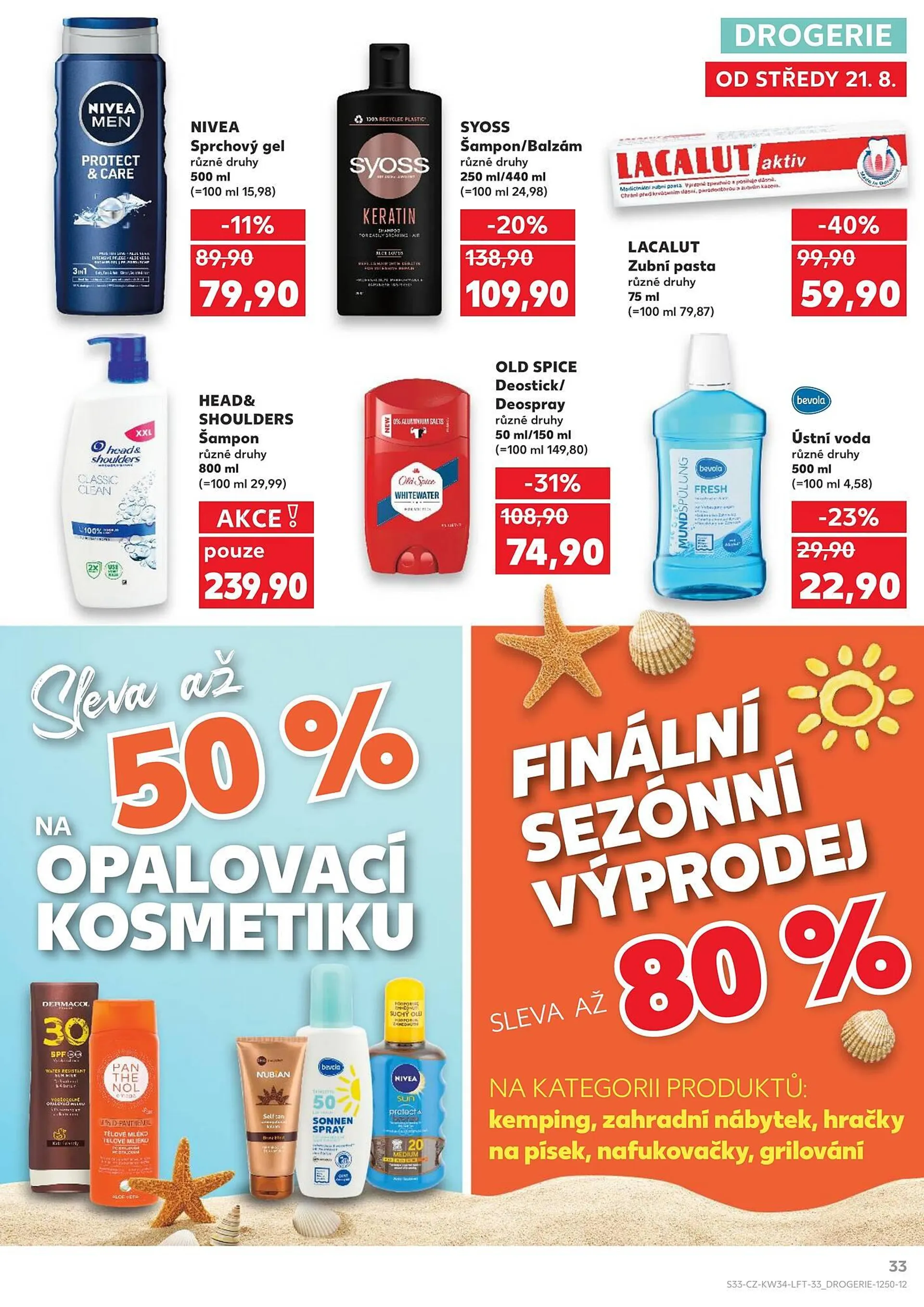 Kaufland leták - 21. srpna 27. srpna 2024 - Page 33