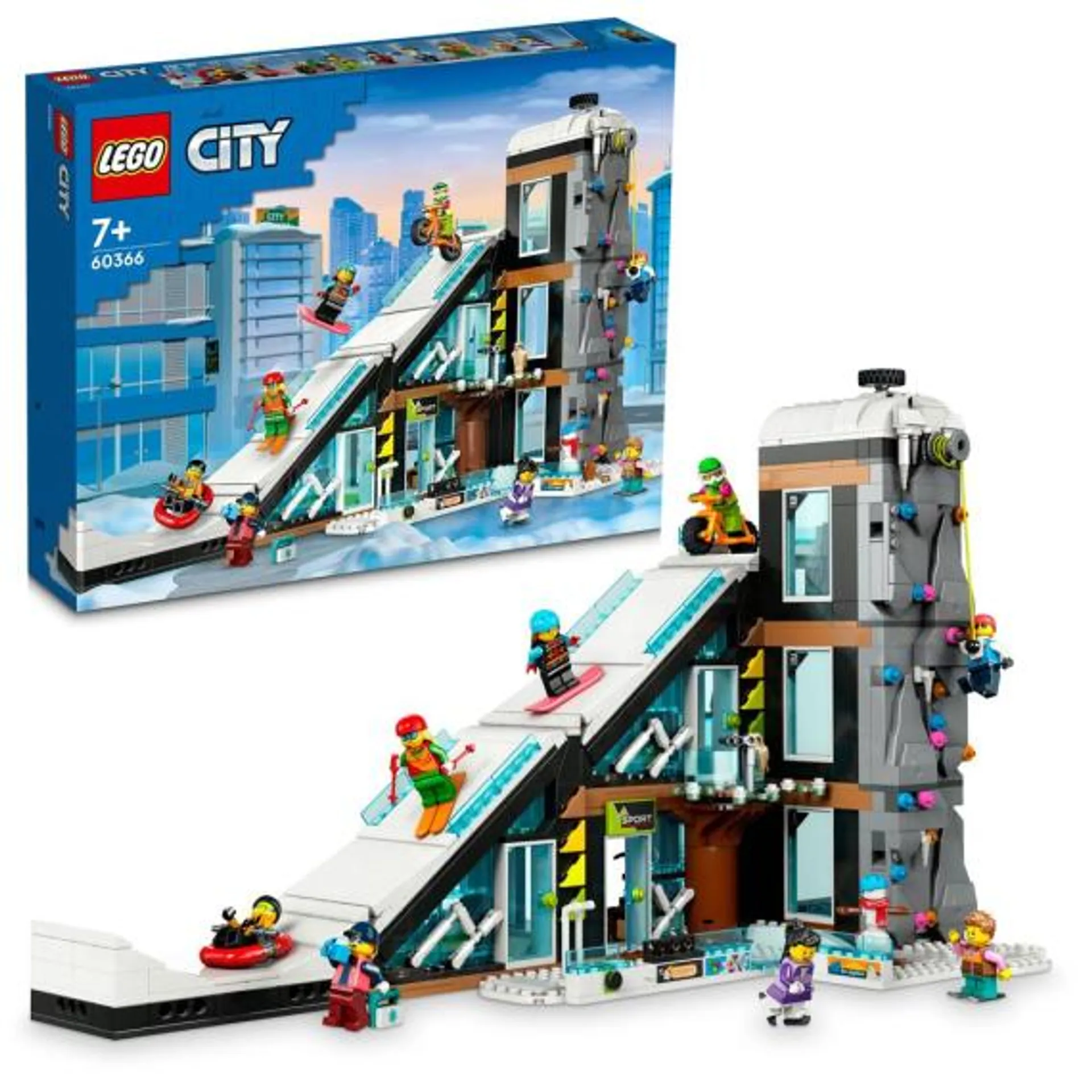 LEGO® City 60366 Lyžařský a lezecký areál