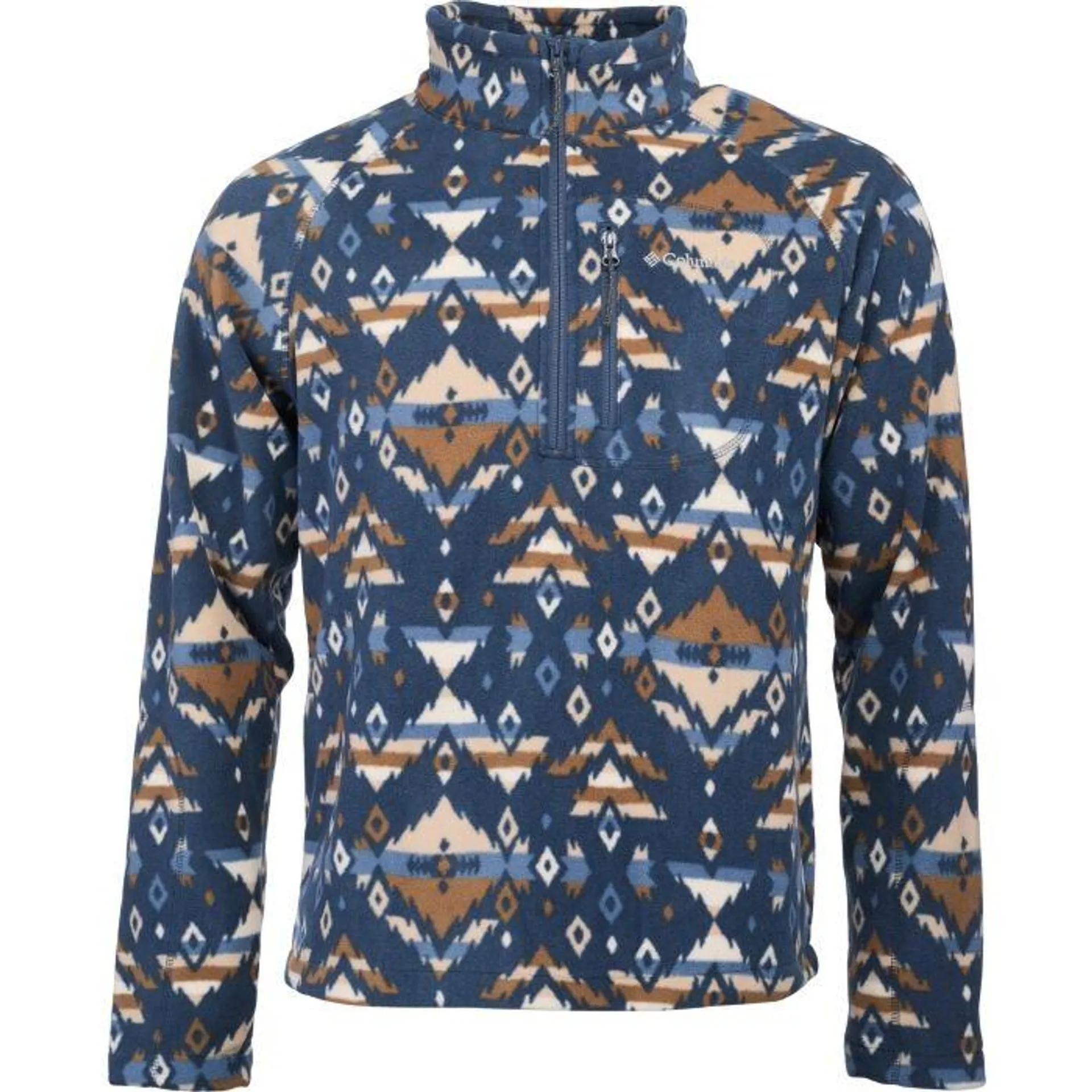 FAST TREK PRINTED HALF ZIP