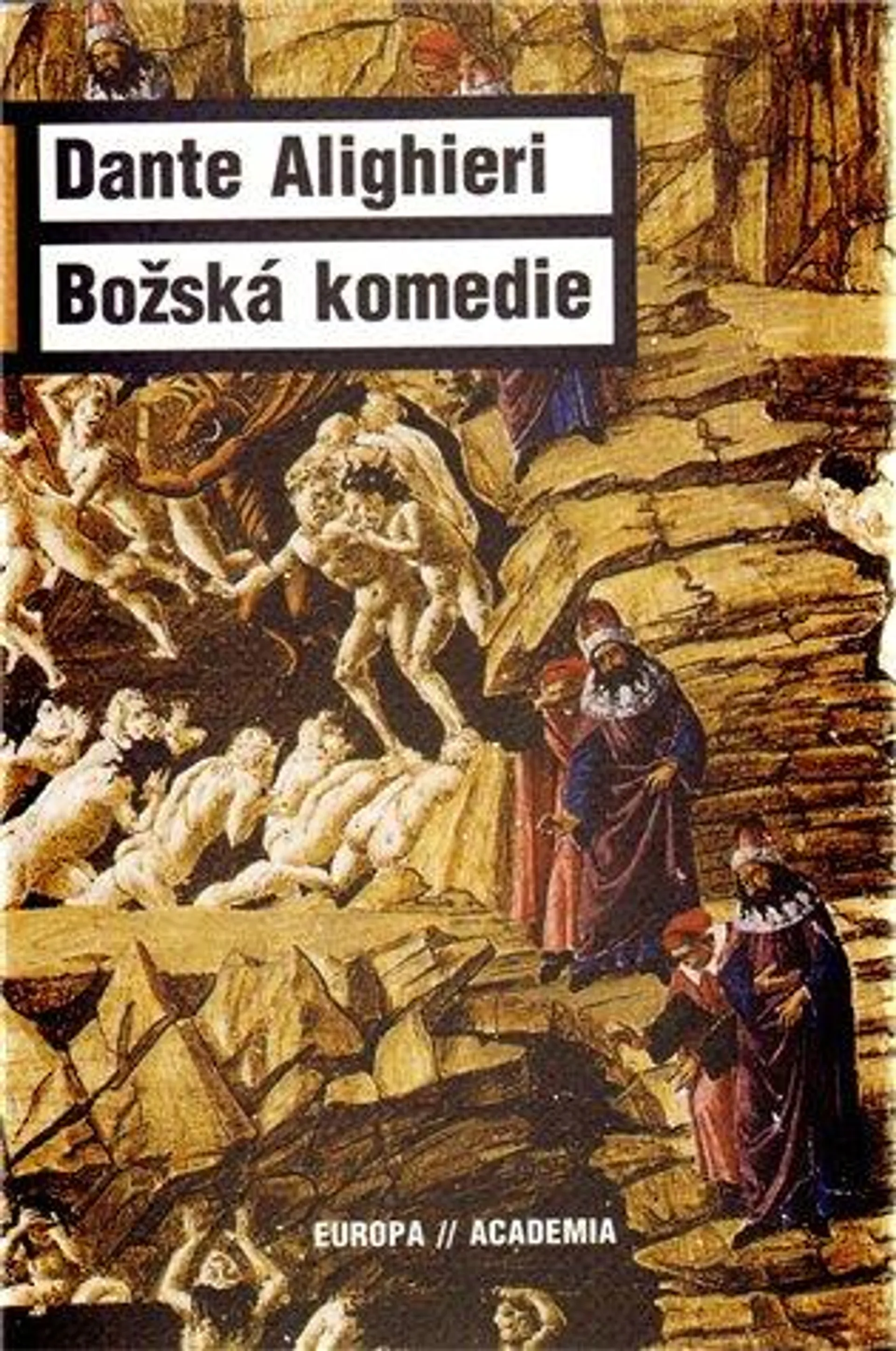 Kniha Božská komedie