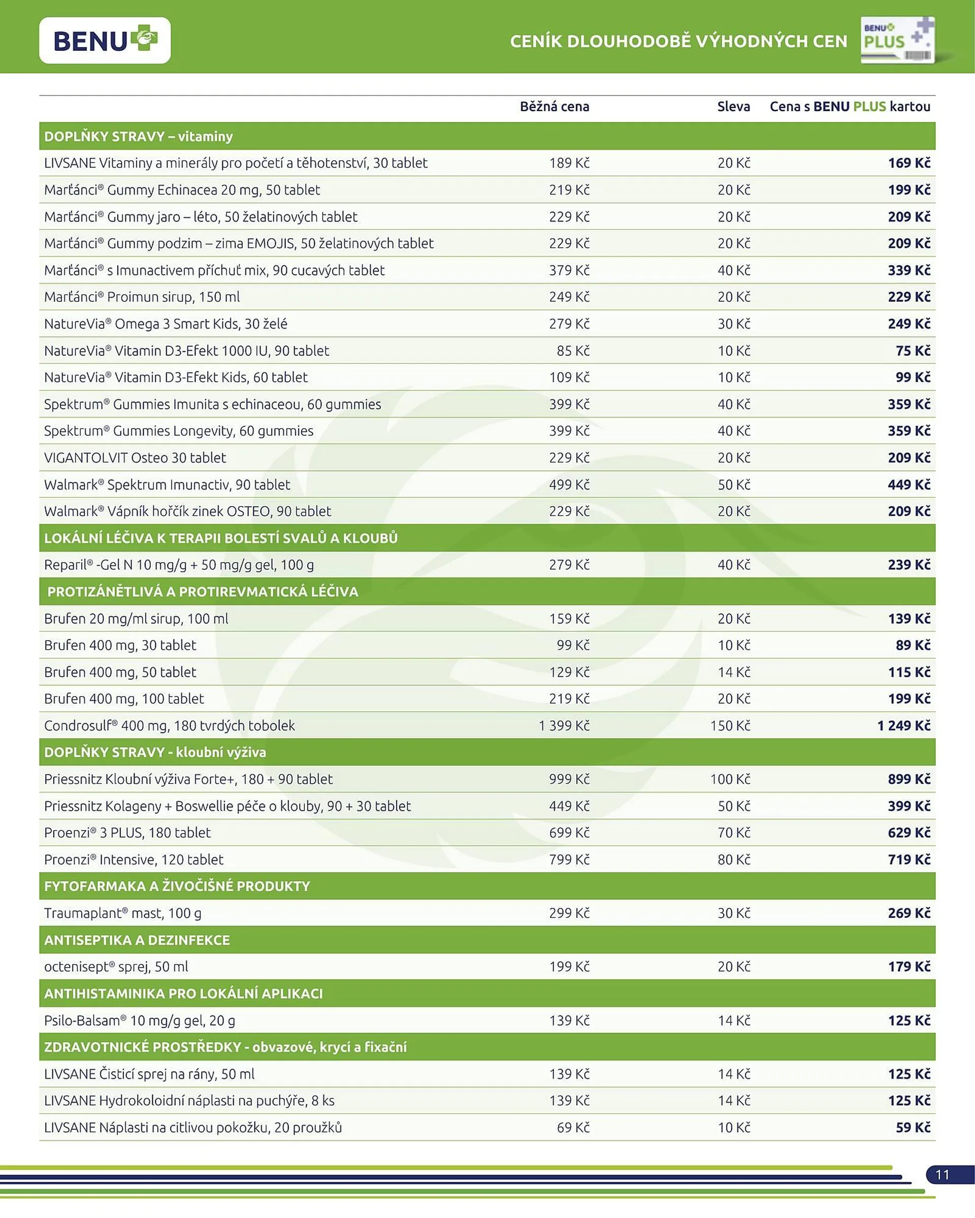 Benu leták - 1. října 31. října 2024 - Page 11