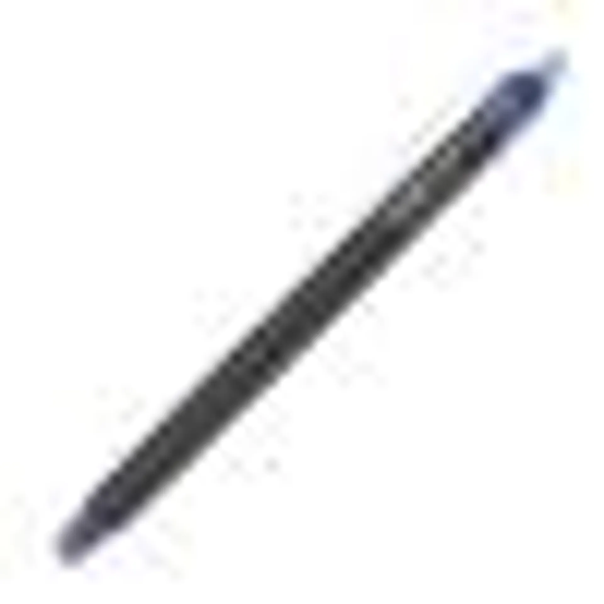 Pilot FriXion Point Clicker 05 Roller 0,5 mm - modrá