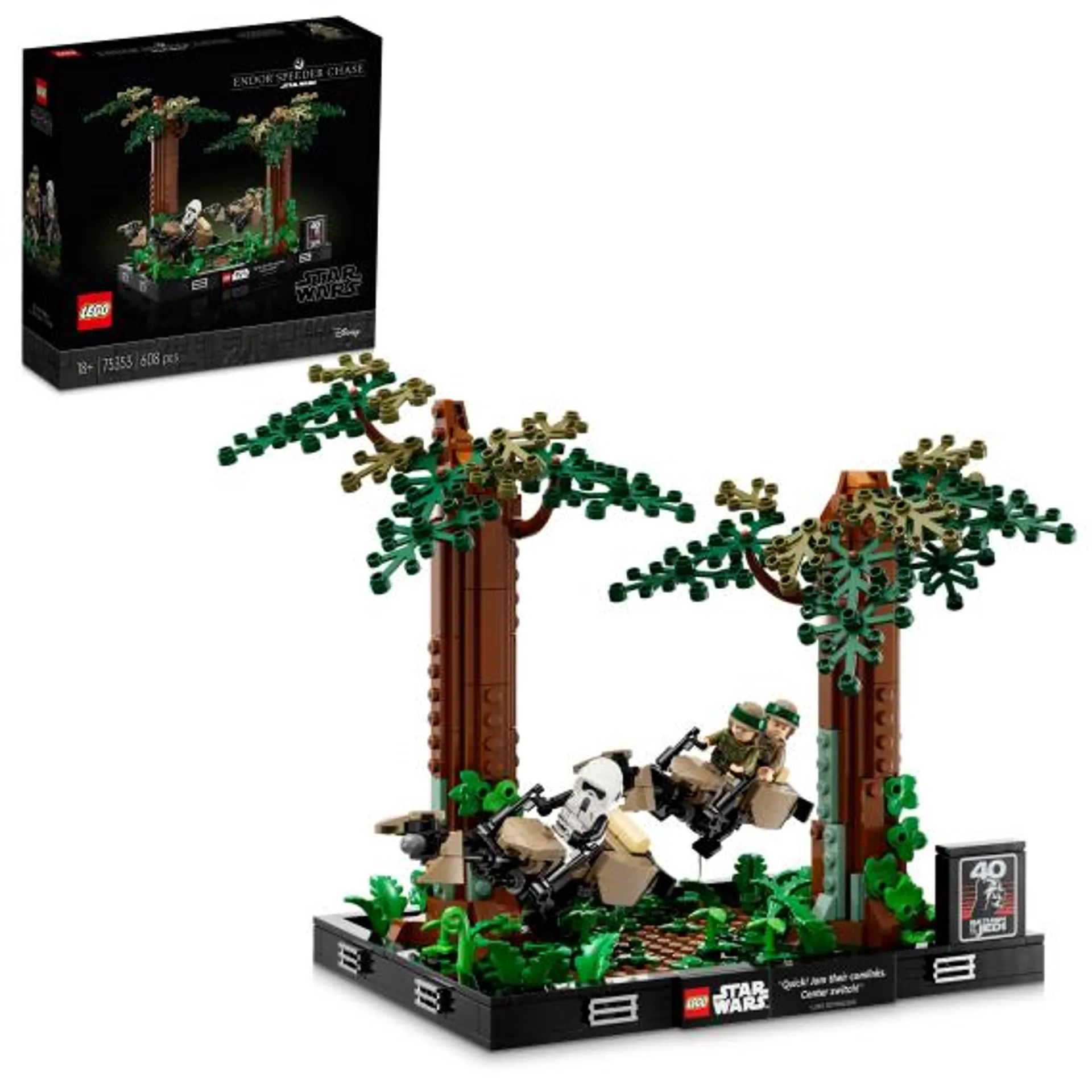 LEGO® Star Wars™ 75353 Honička spídrů na planetě Endor™ – diorama