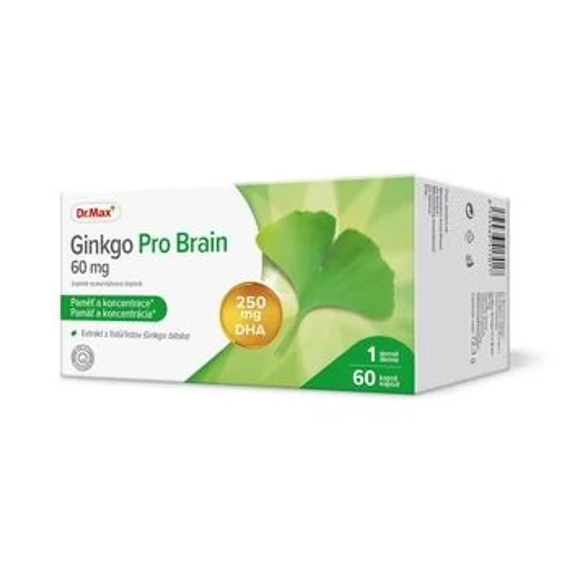 Dr. Max Ginkgo Pro Brain 60 kapslí