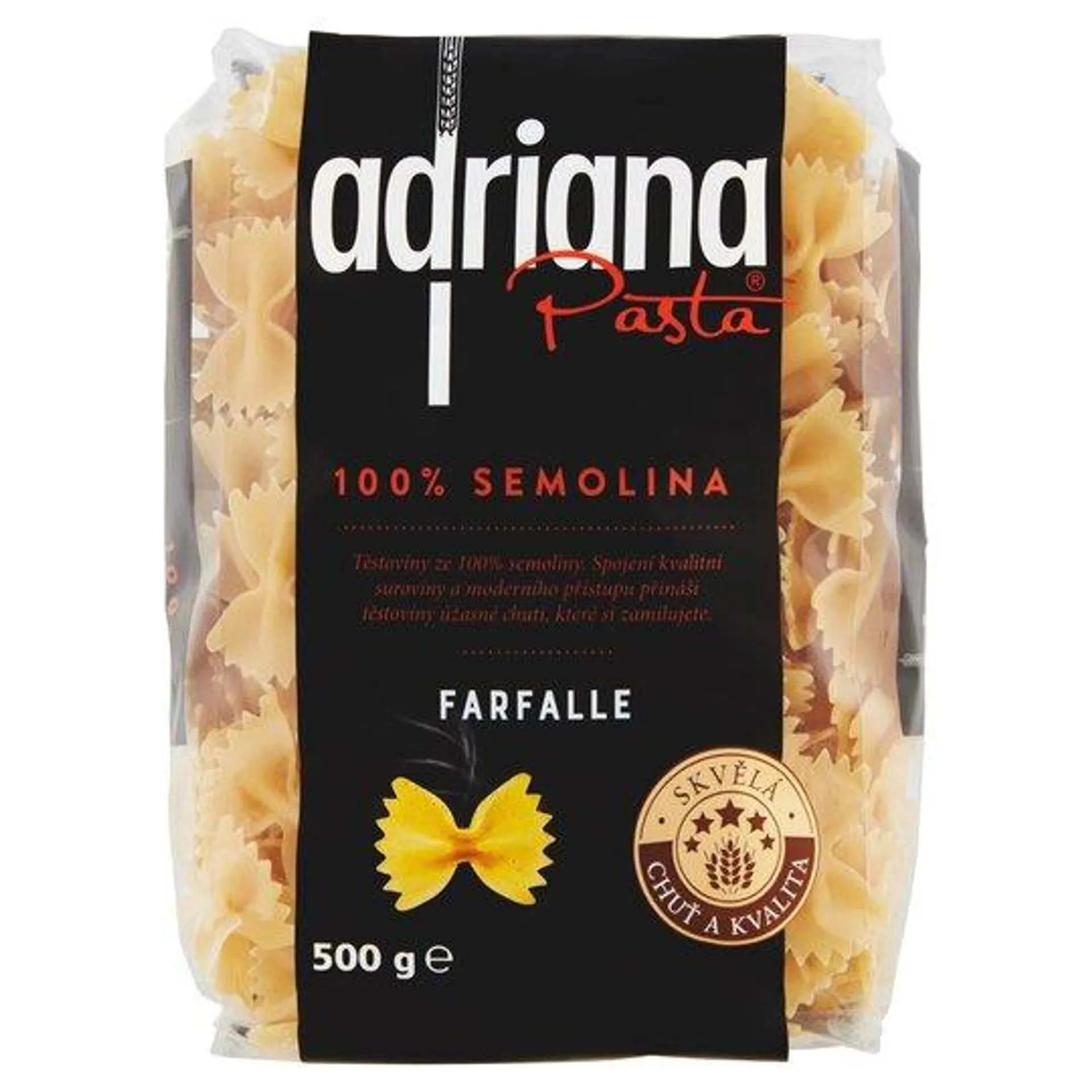 Adriana Pasta Farfalle těstoviny semolinové sušené 500g