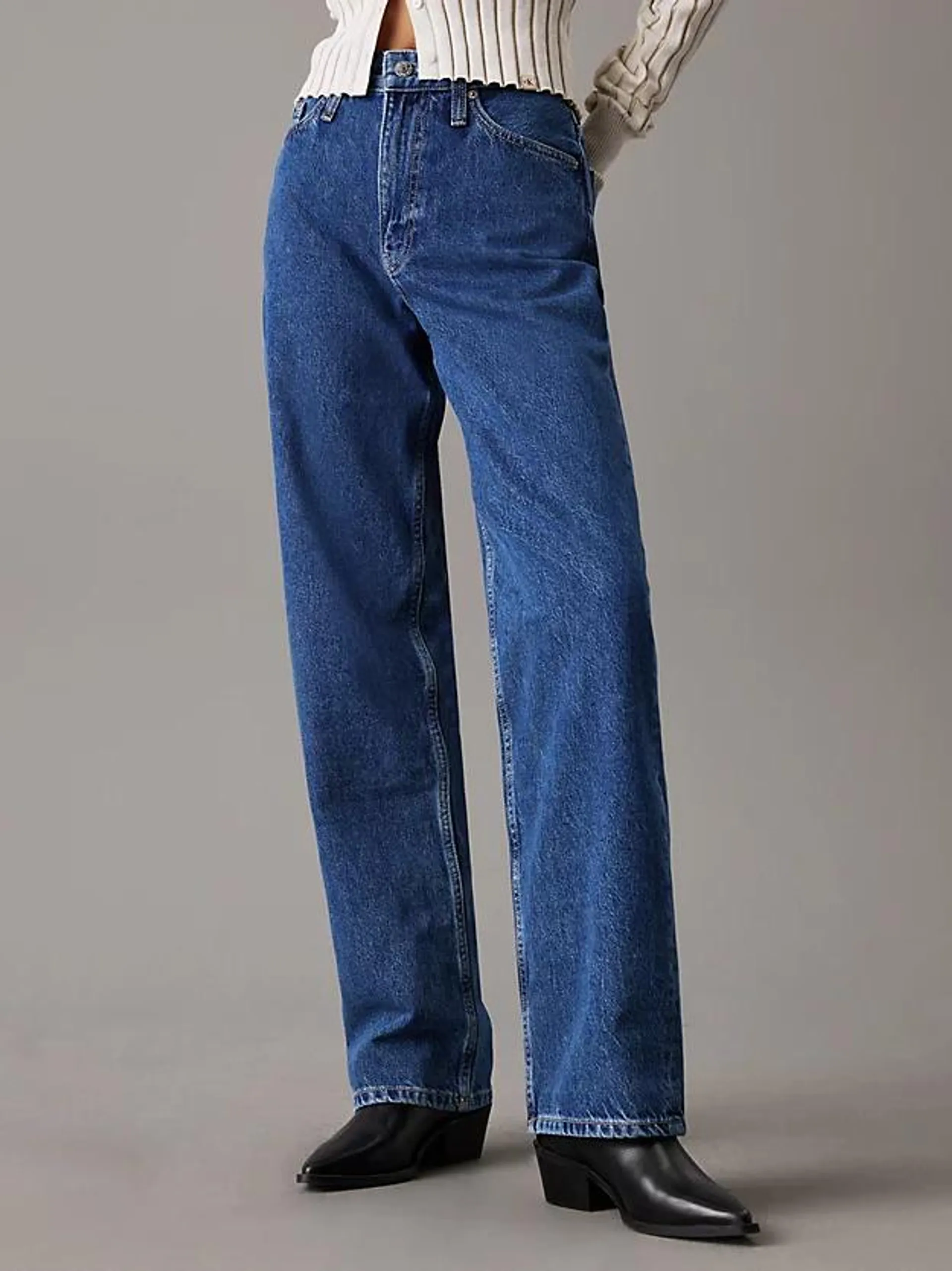 High Rise Loose Jeans