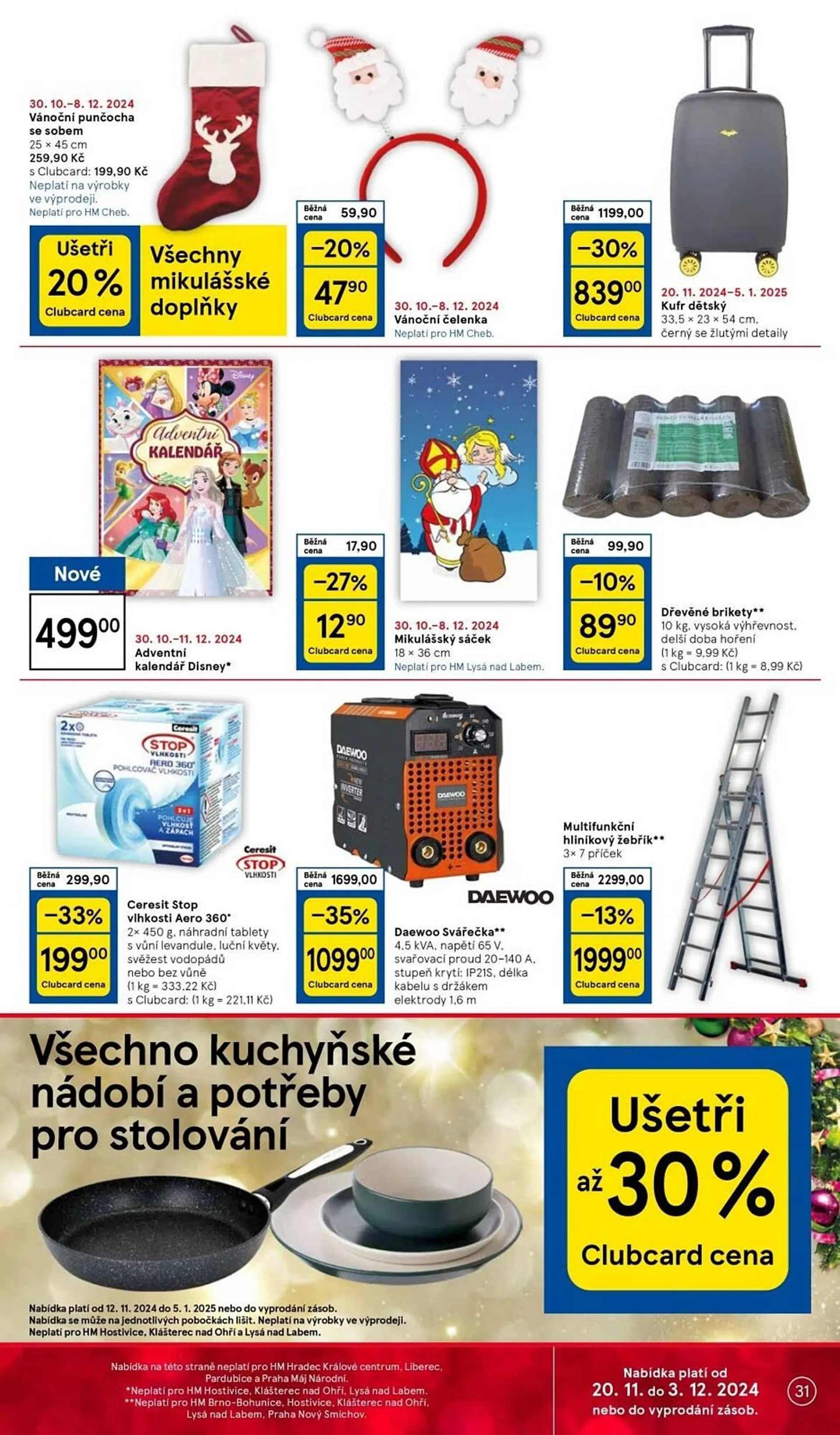 Tesco leták - 20. listopadu 26. listopadu 2024 - Page 31