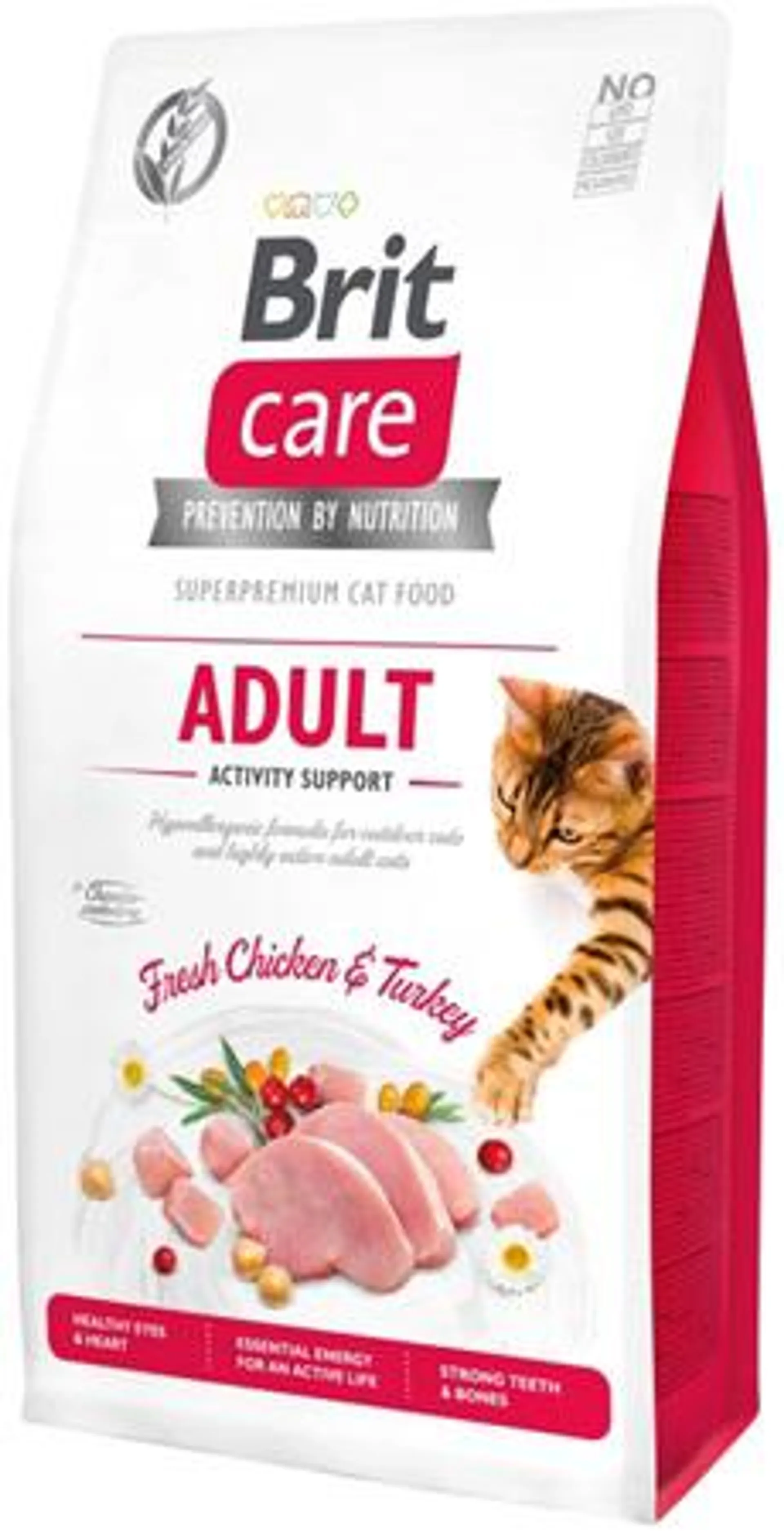 Brit Care Cat Grain-Free Adult Activity Support 7 kg