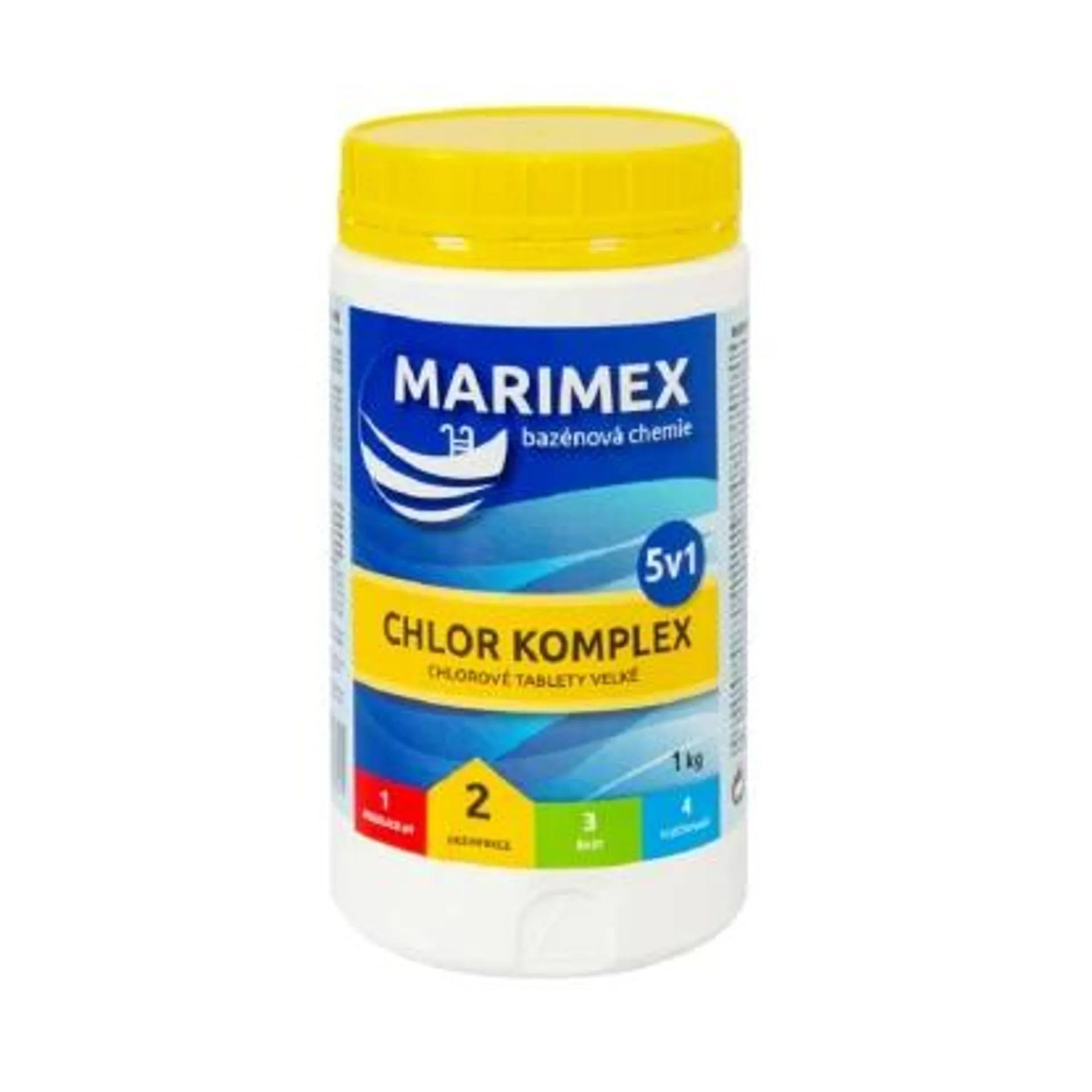 MARIMEX Chlorové tablety velké CHLOR KOMPLEX 5v1 1 kg