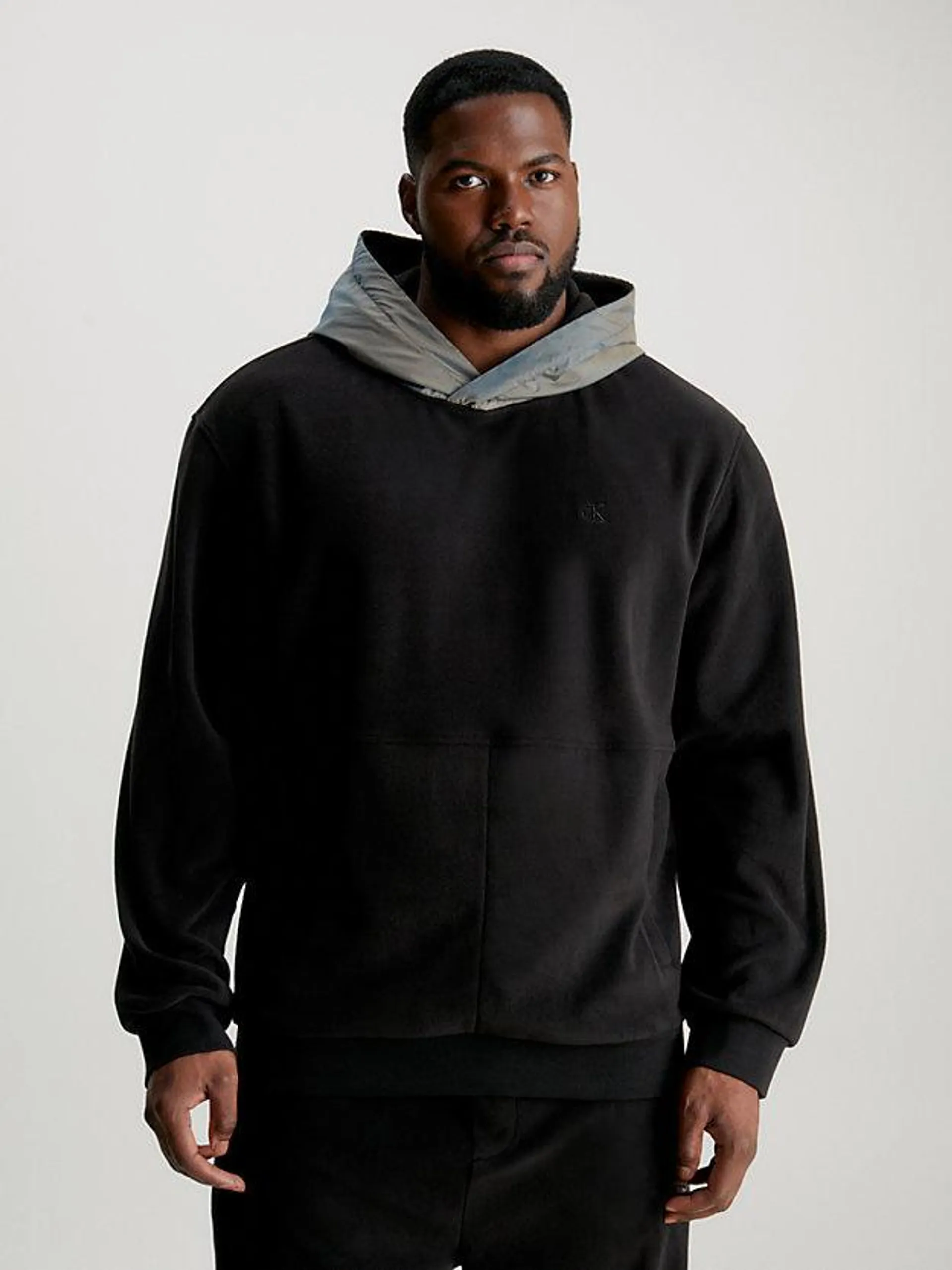 Relaxed Polar Fleece Hoodie