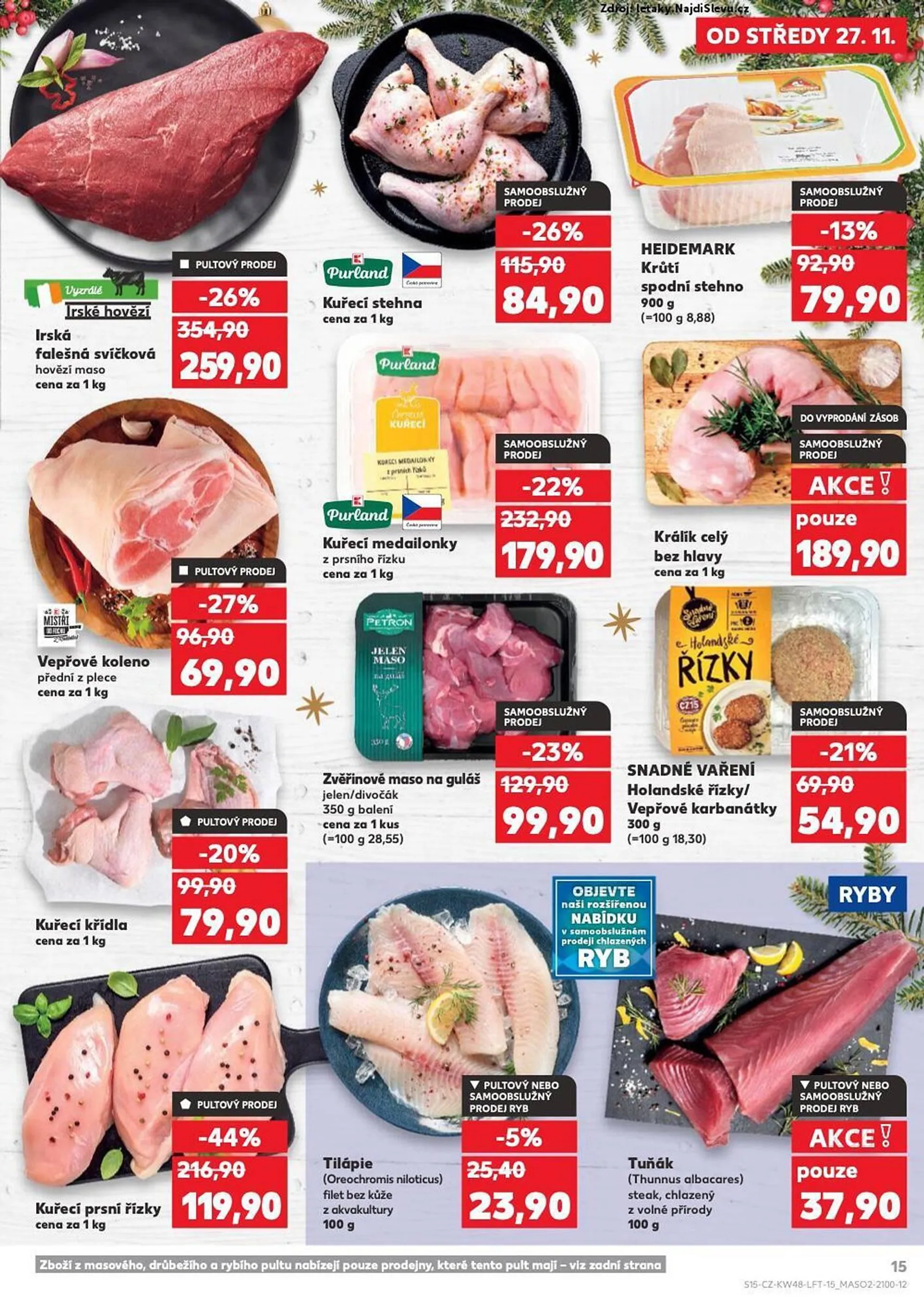 Kaufland leták - 27. listopadu 3. prosince 2024 - Page 15