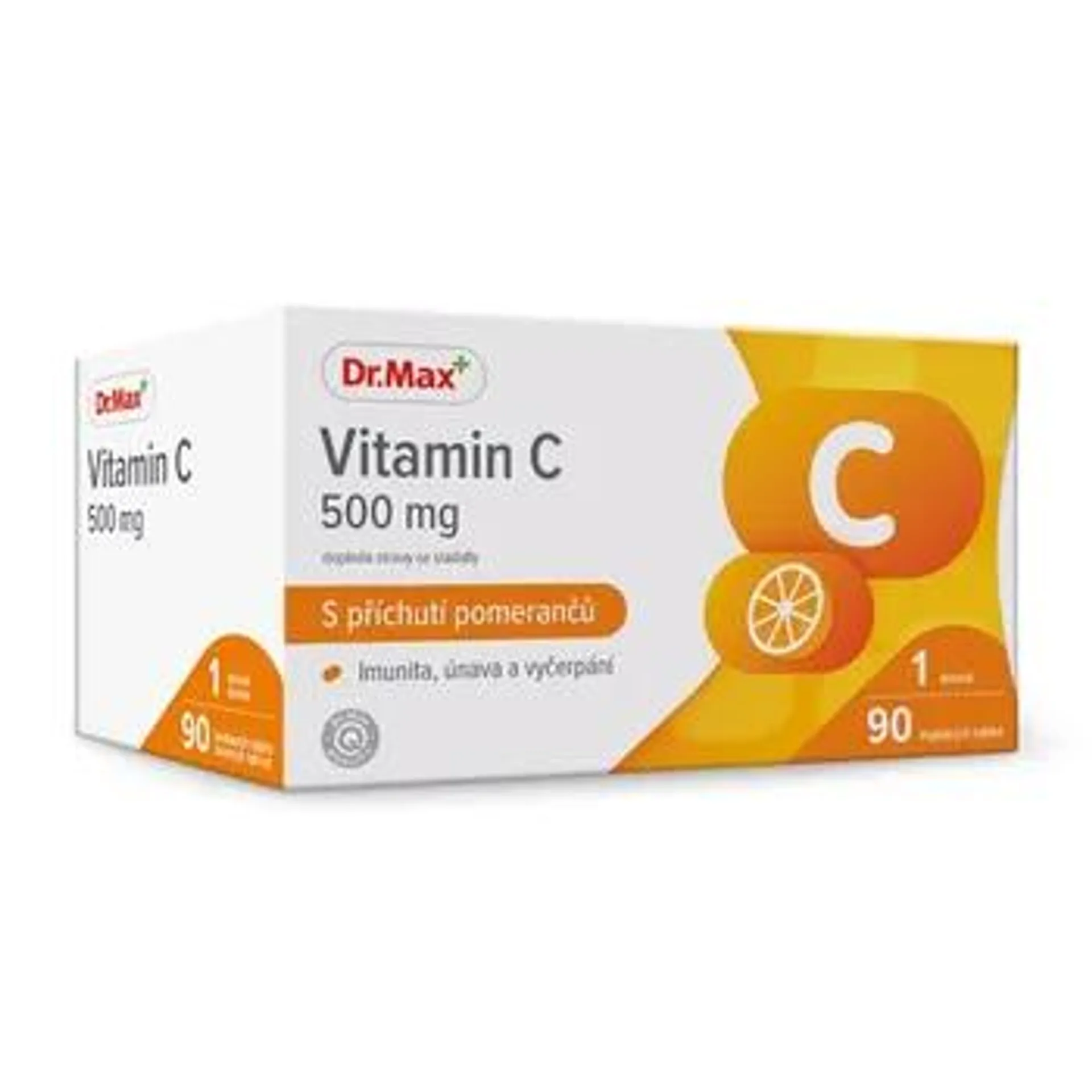 Dr. Max Vitamin C 500 mg 90 žvýkacích tablet