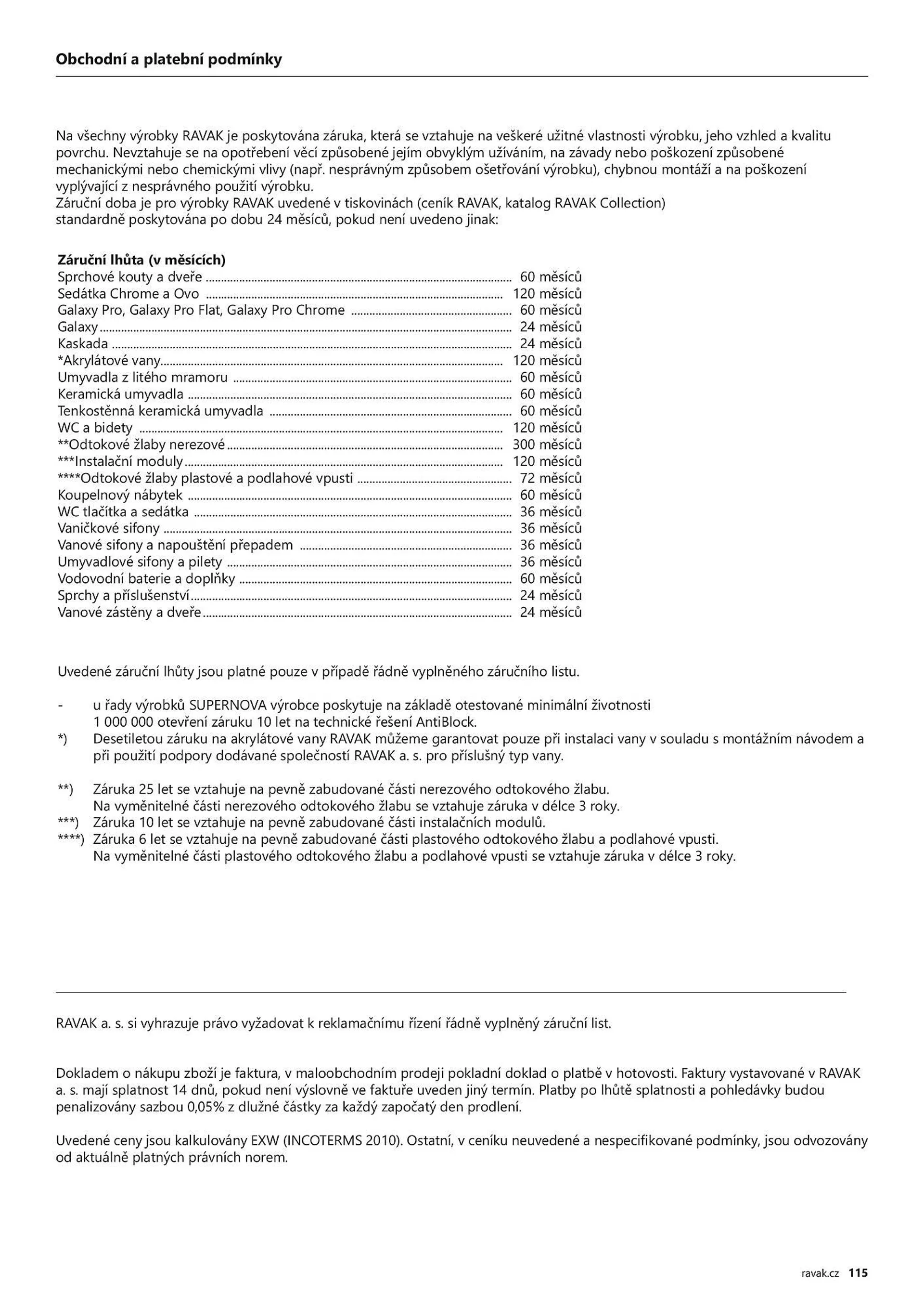 Ravak leták - 11. ledna 28. prosince 2023 - Page 115