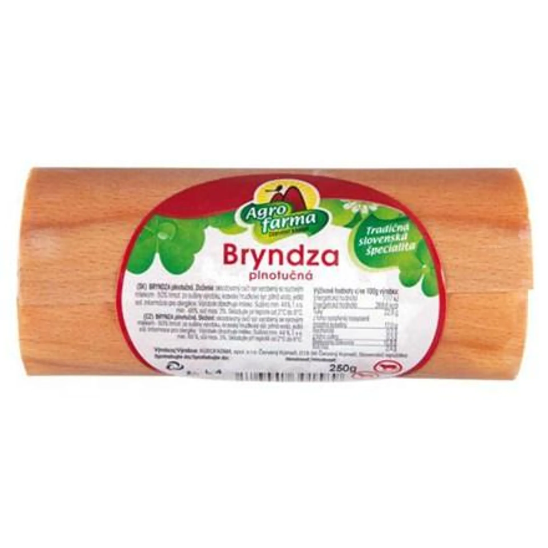 AGROFARMA Brynza plnotučná chlaz. 250 g dýha